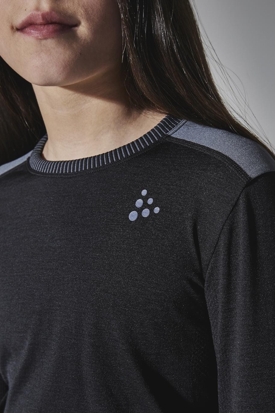 Fuseknit Comfort RN LS J - Black - Image 3