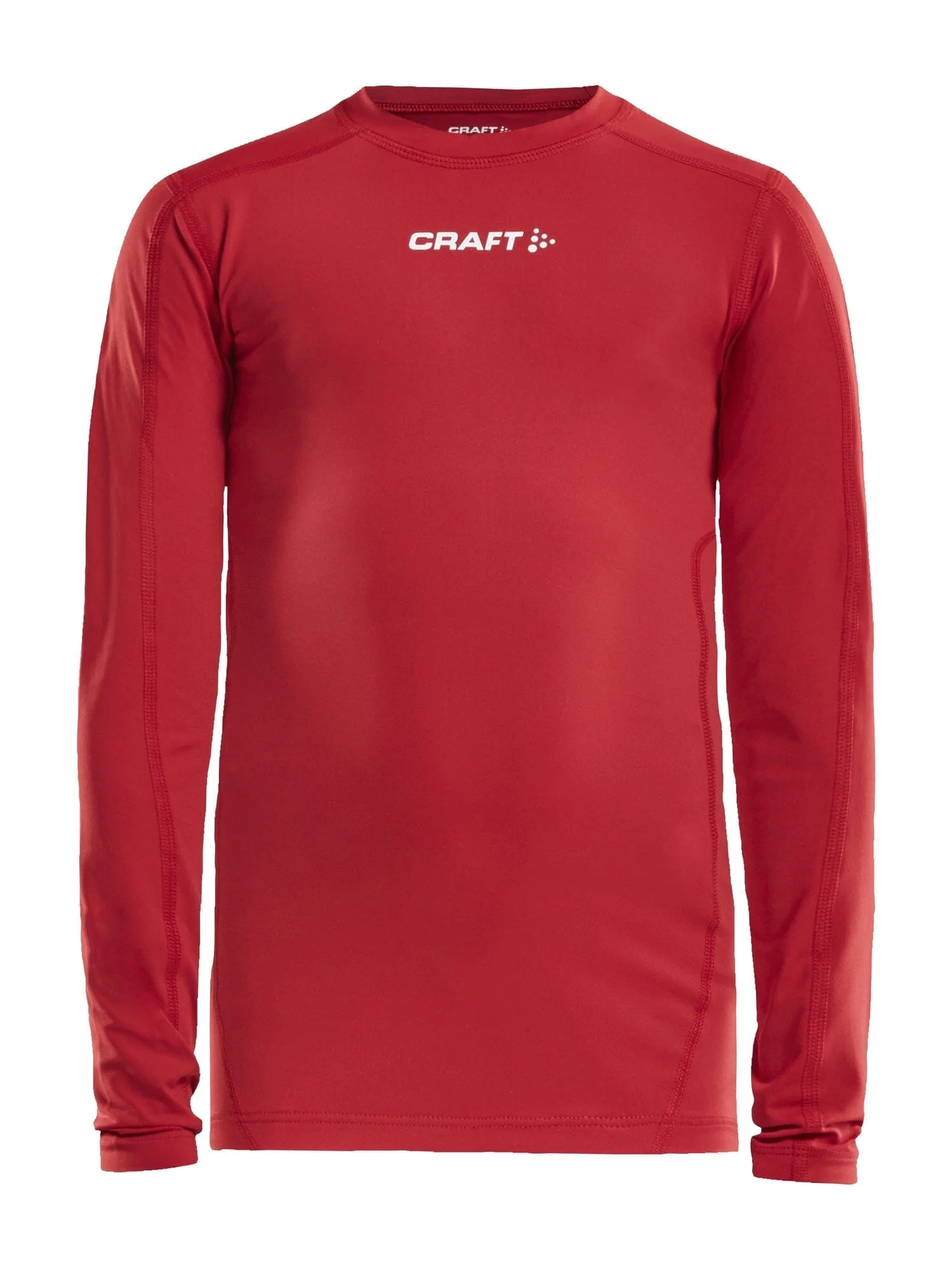 Junior Ability Compression Longsleeve - BRIGHT RED - Image 4