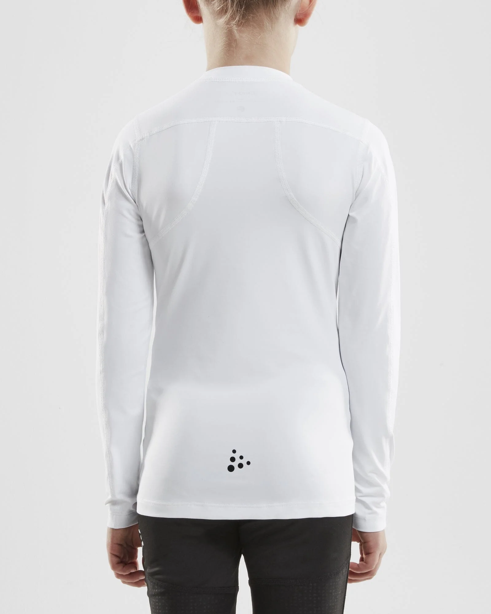 Junior Ability Compression Longsleeve - WHITE - Image 3
