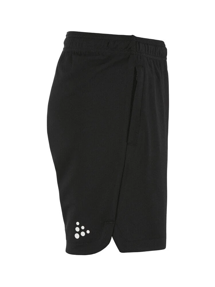 Junior Ability Zip Pocket Shorts - BLACK - Image 3