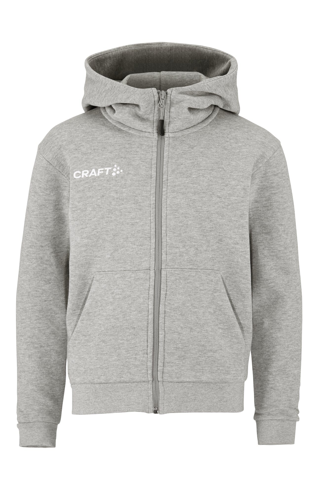 Junior Community 2.0 Logo Full-Zip Hoodie - GREY MELANGE