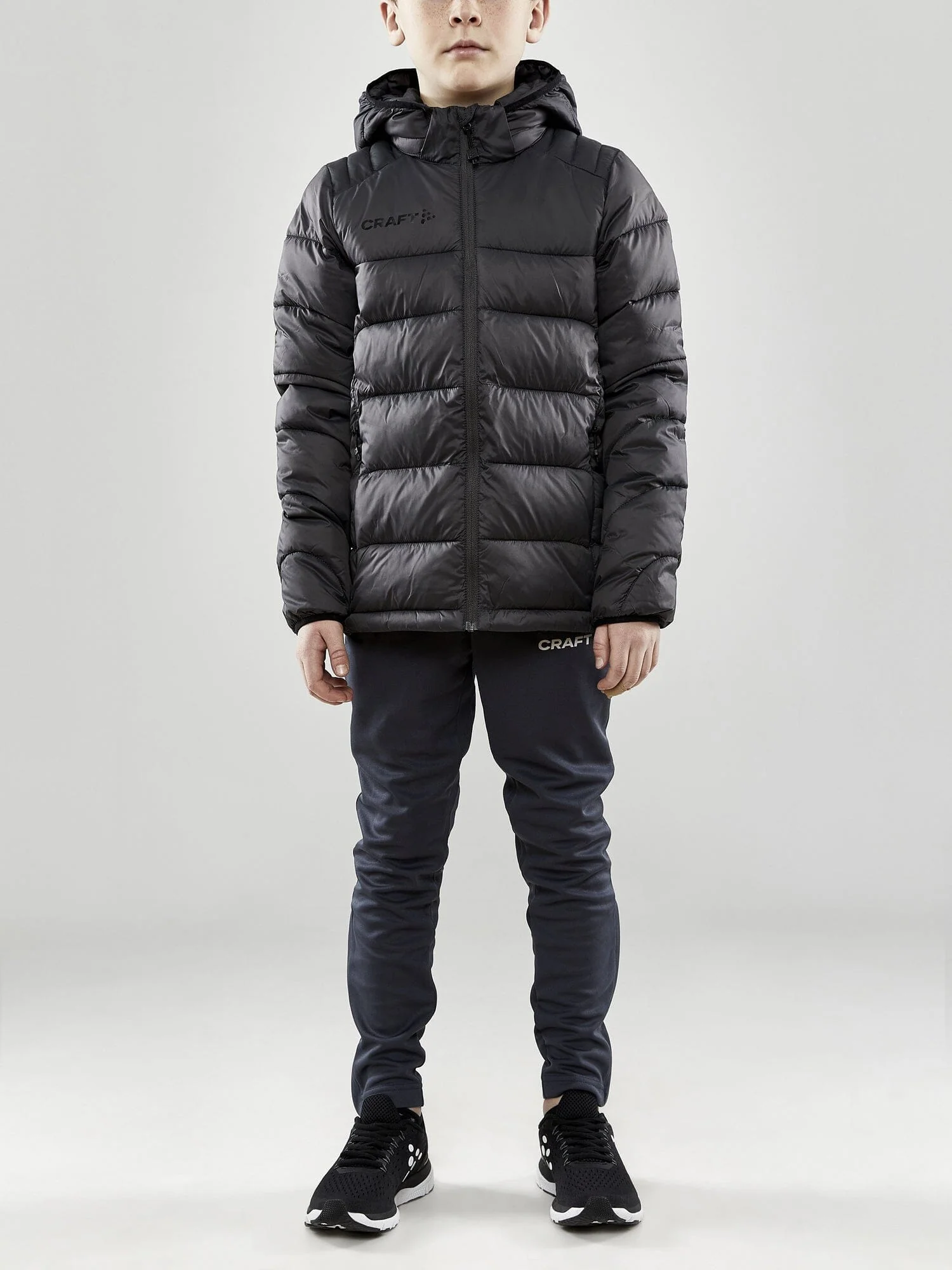 Junior Core Explore Isolate Jacket - GRANITE - Image 6