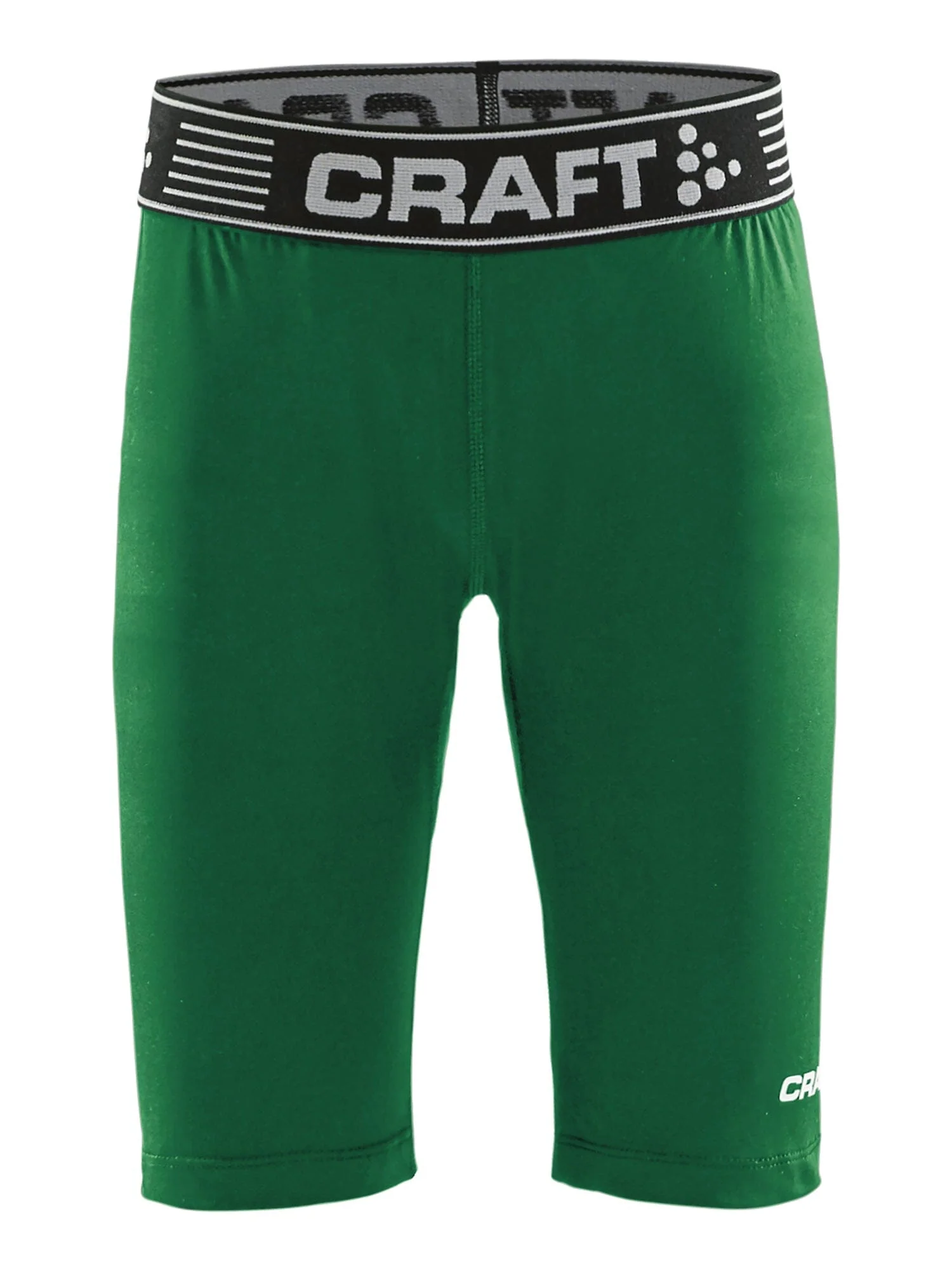Junior Pro Control Compression Short Tights - BRIGHT RED - Image 7