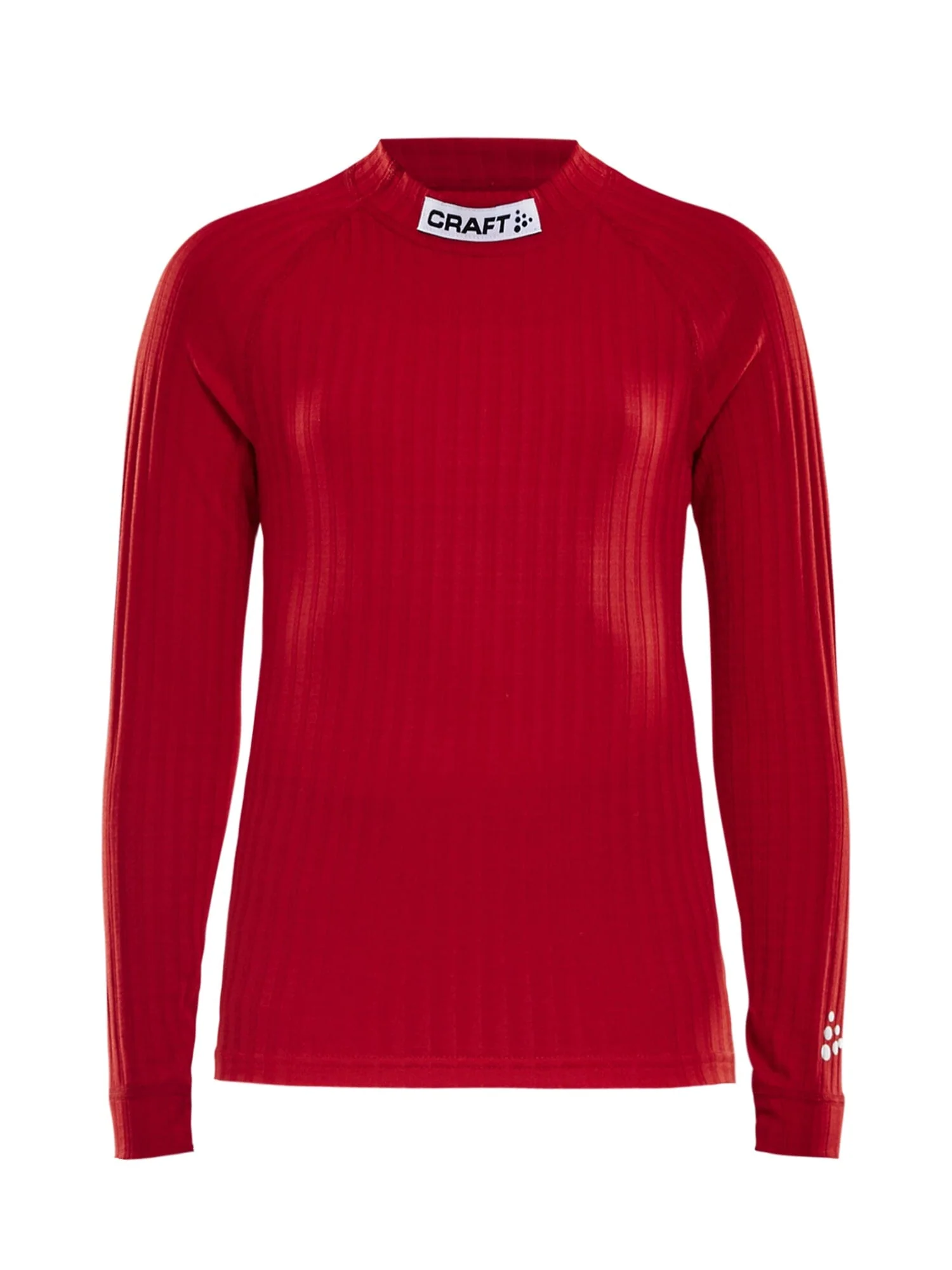 Junior Progress Baselayer CN LS - BRIGHT RED - Image 4