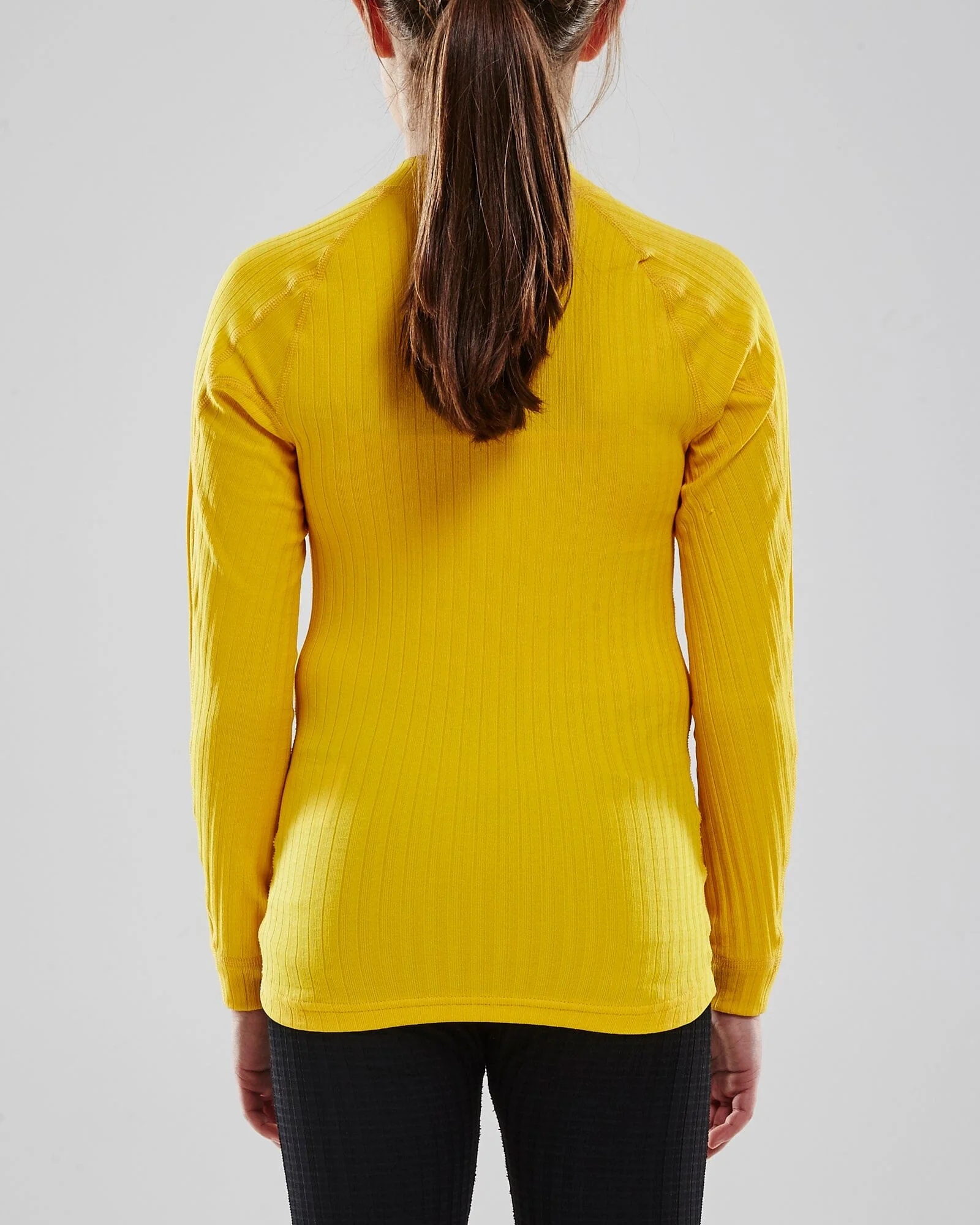 Junior Progress Baselayer CN LS - SWEDEN YELLOW/BLACK - Image 4