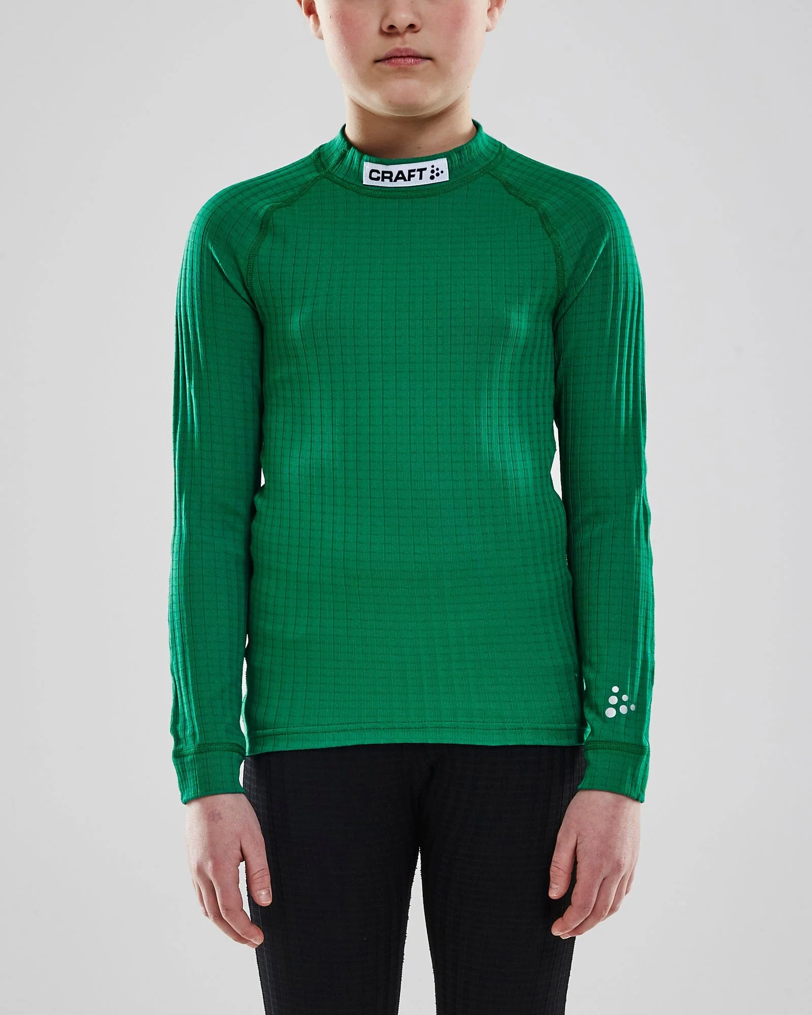 Junior Progress Baselayer CN LS - Team Green - Image 2