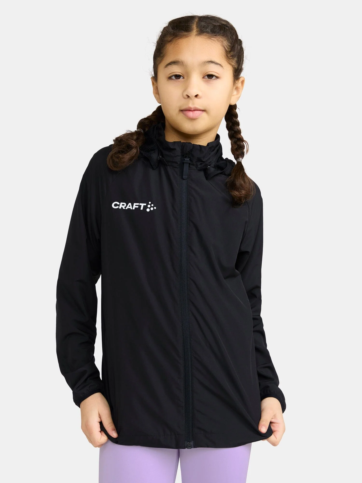 Junior's Squad Wind Jacket - Black - Image 2
