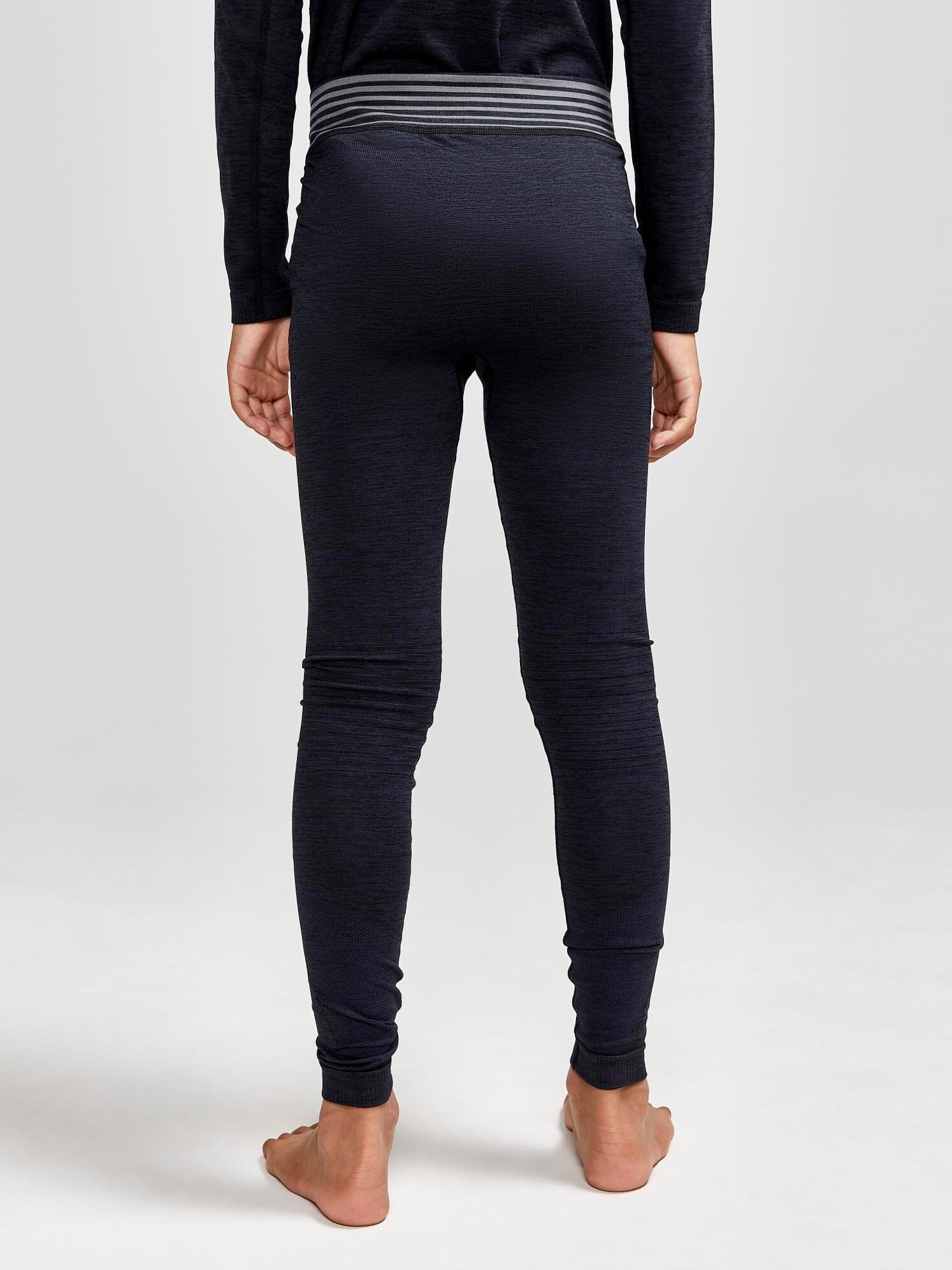 Kid's Core Dry Active Comfort Baselayer Pant - Black - Image 2