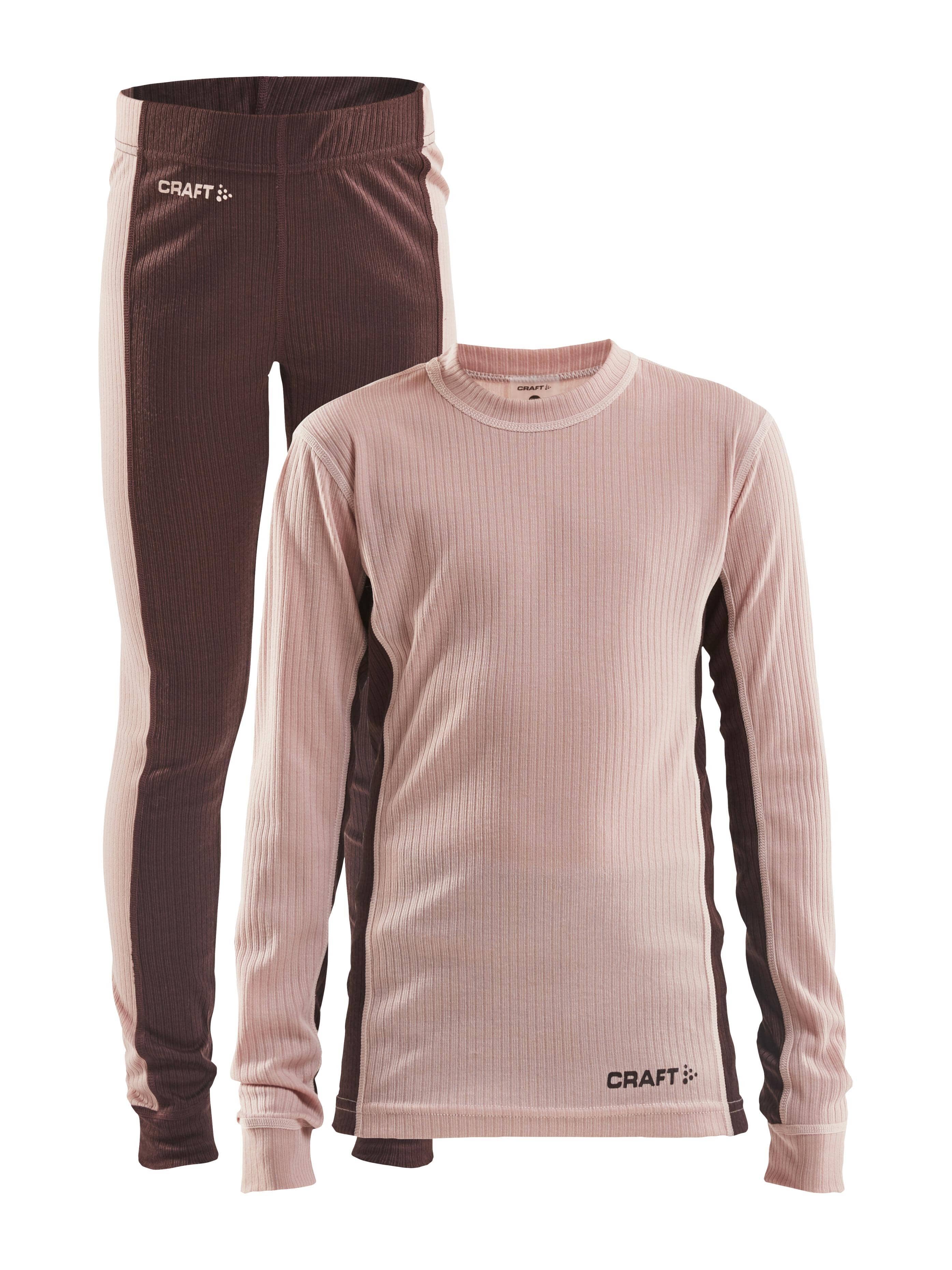 Kid's Core Dry Baselayer Set - HINT/PEAK - Image 5