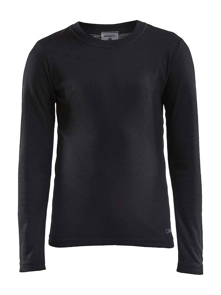 Kid's Core Warm Baselayer Set - Black - Image 6