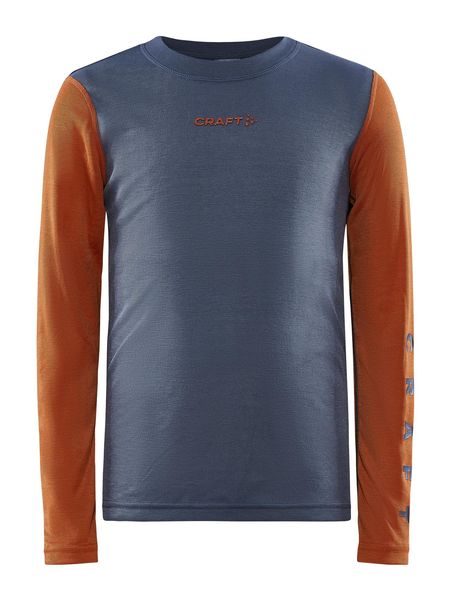 Kid's Core Warm Baselayer Set - FLOW-CHESTNUT - Image 2