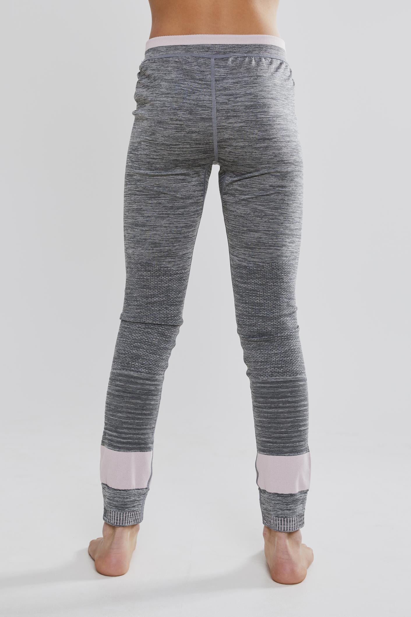 Kids Fuseknit Comfort Pants - DK GREY MELANGE/TOUCH - Image 2
