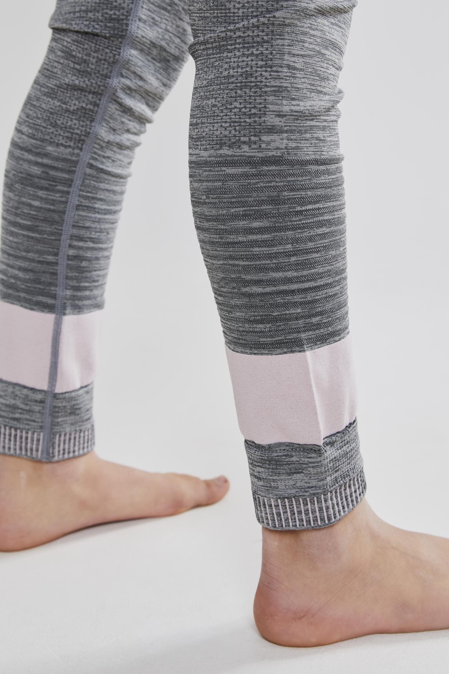 Kids Fuseknit Comfort Pants - DK GREY MELANGE/TOUCH - Image 4