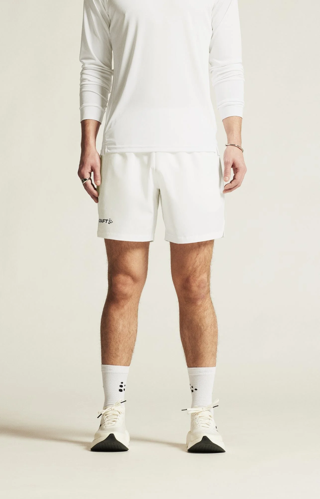 Men's Ability Shorts - WHITE - Image 2