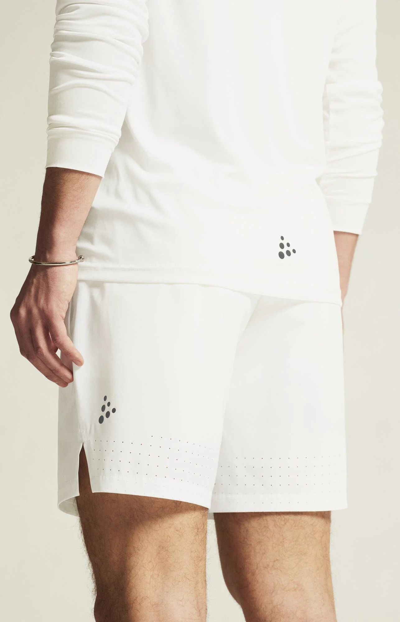 Men's Ability Shorts - WHITE - Image 4