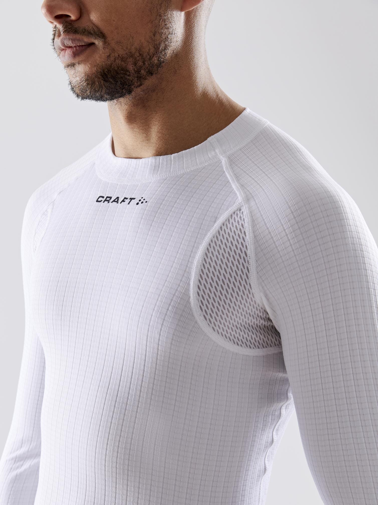 Men's Active Extreme X CN LS - White - Image 3