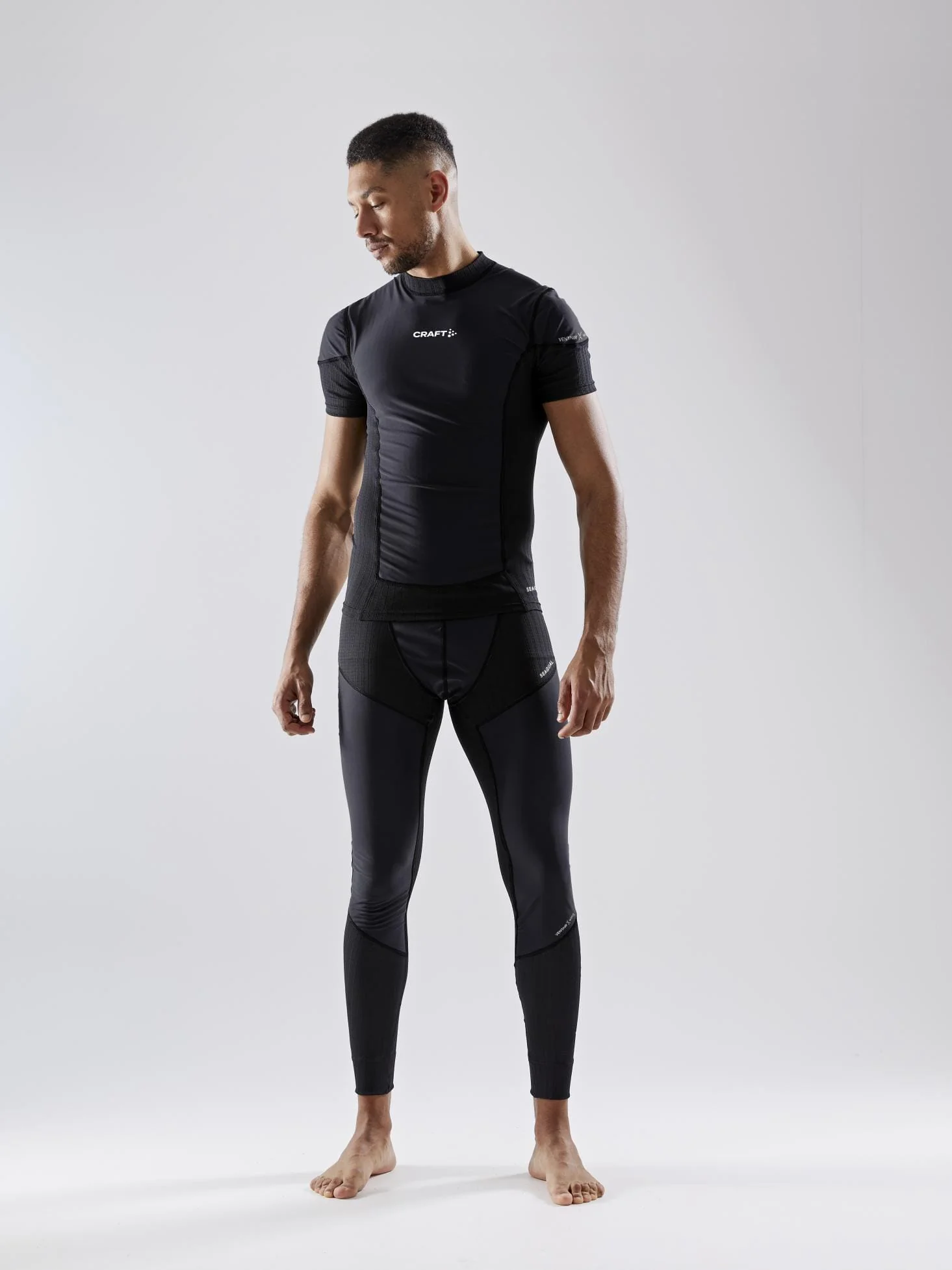 Men's Active Extreme X Wind SS - Black/Granite - Image 4