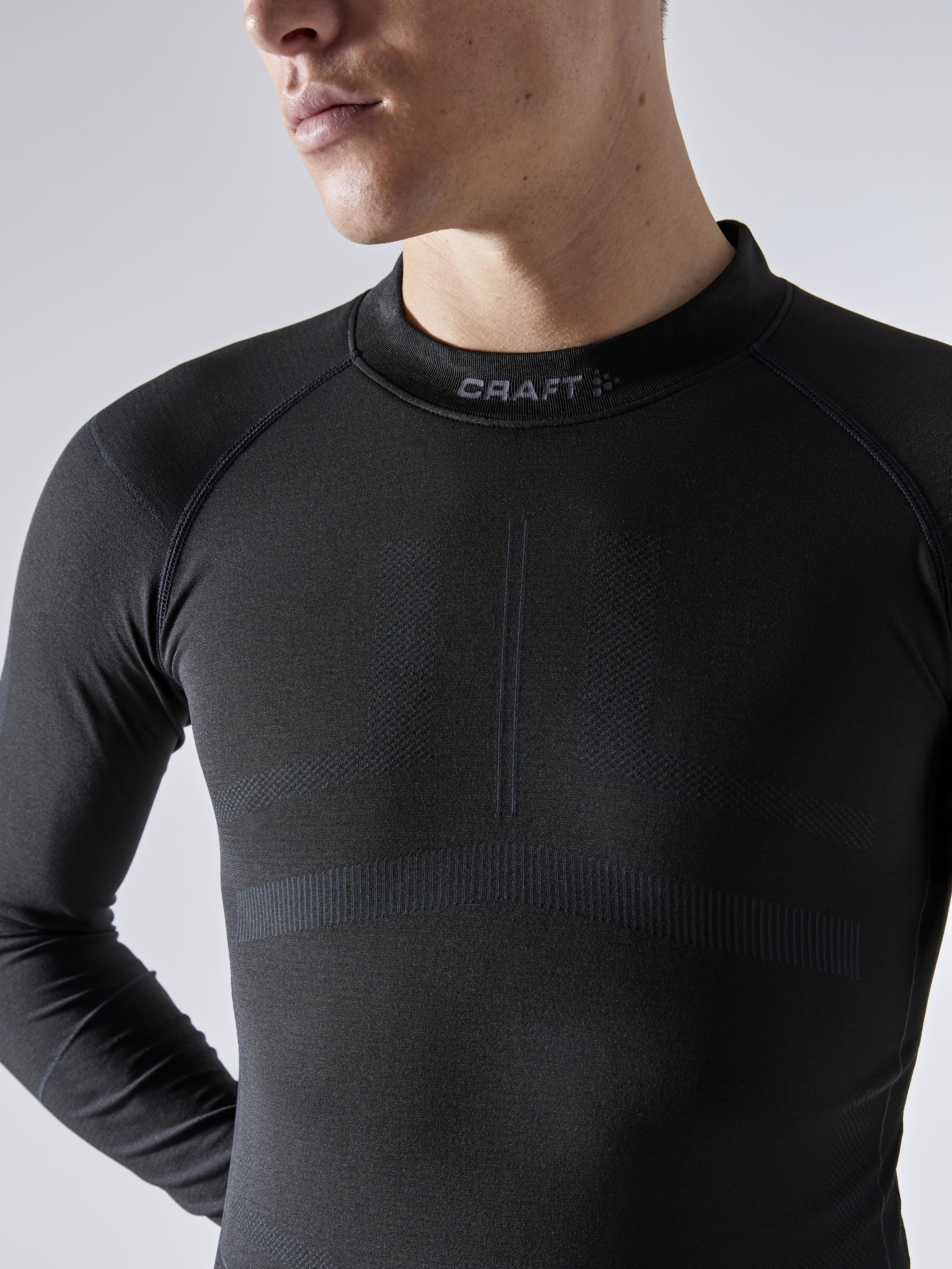Men's Active Intensity Baselayer - BLACK/ASPHALT - Image 3