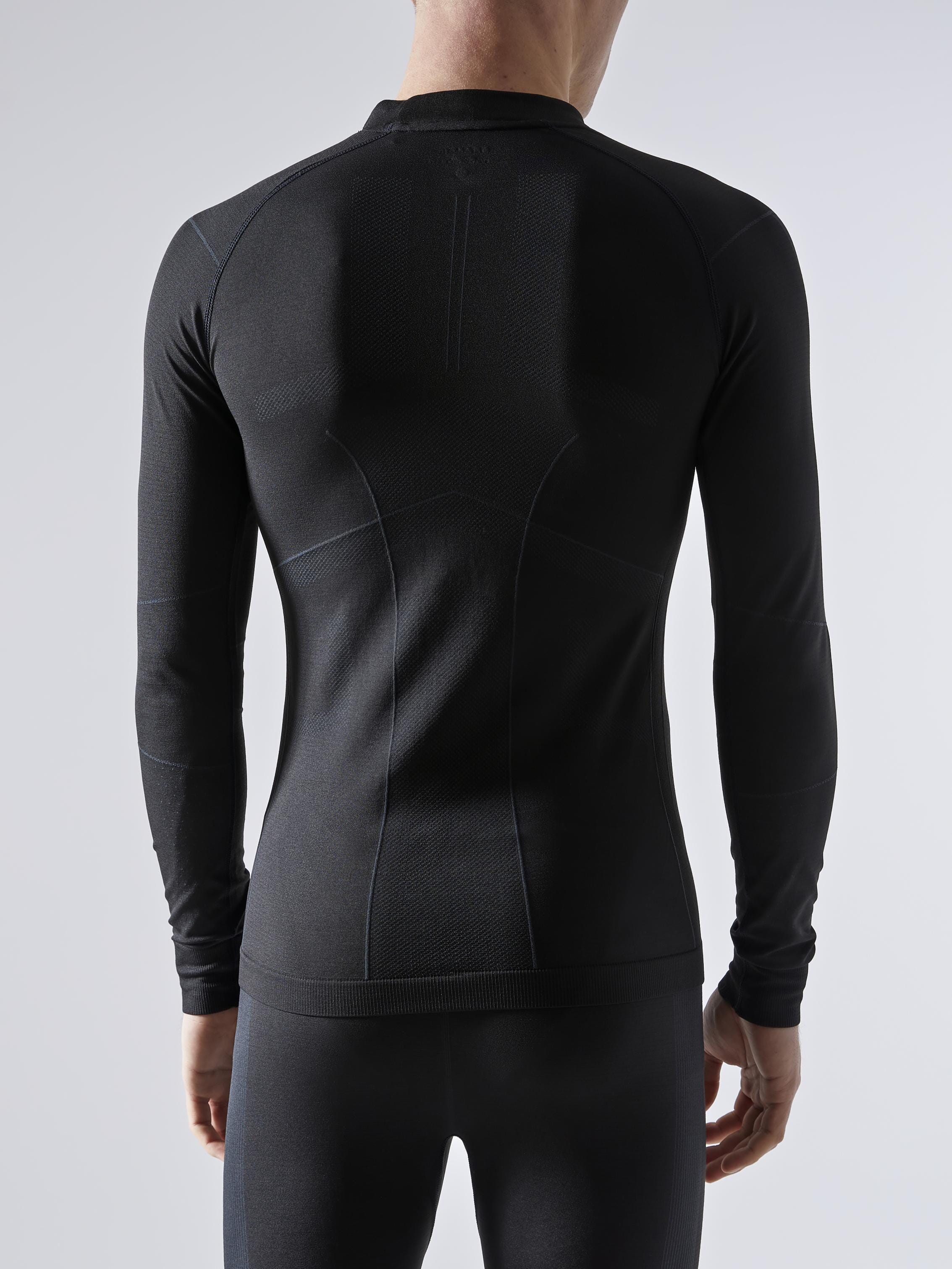 Men's Active Intensity Baselayer - BLACK/ASPHALT - Image 6