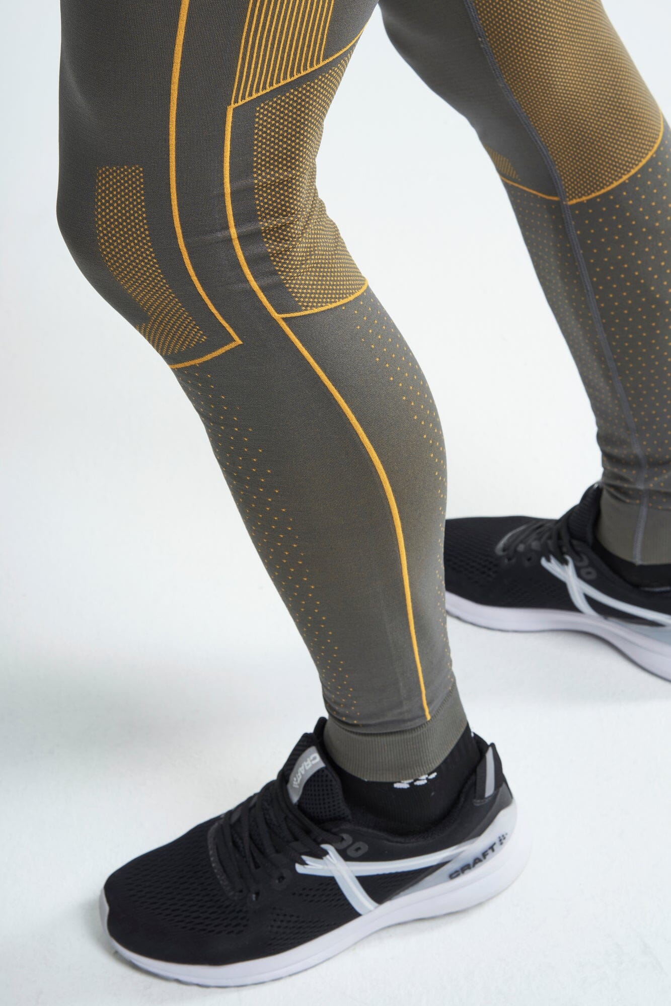 Men's Active Intensity Baselayer Pants - GRANITE-AMBER - Image 4