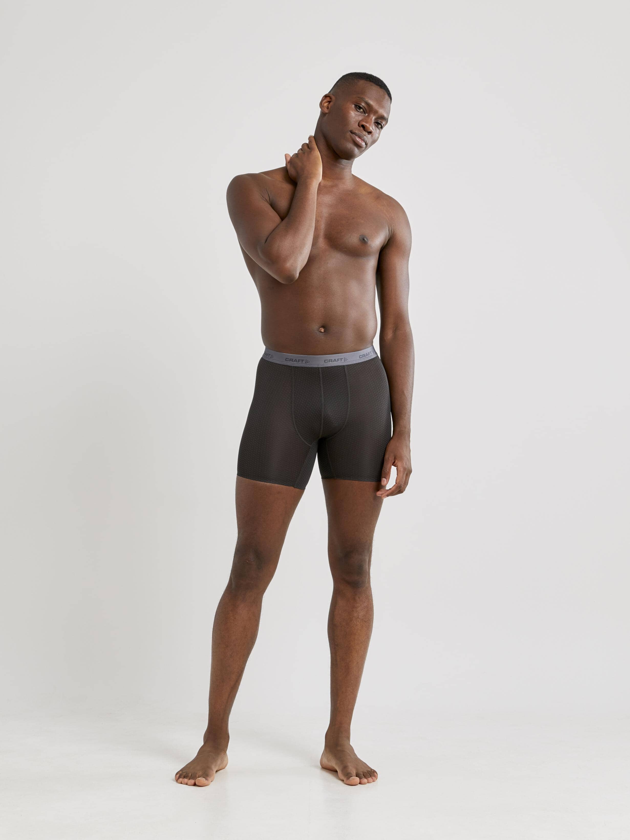 Men's Active Nanoweight 6-Inch Boxer - Black - Image 3