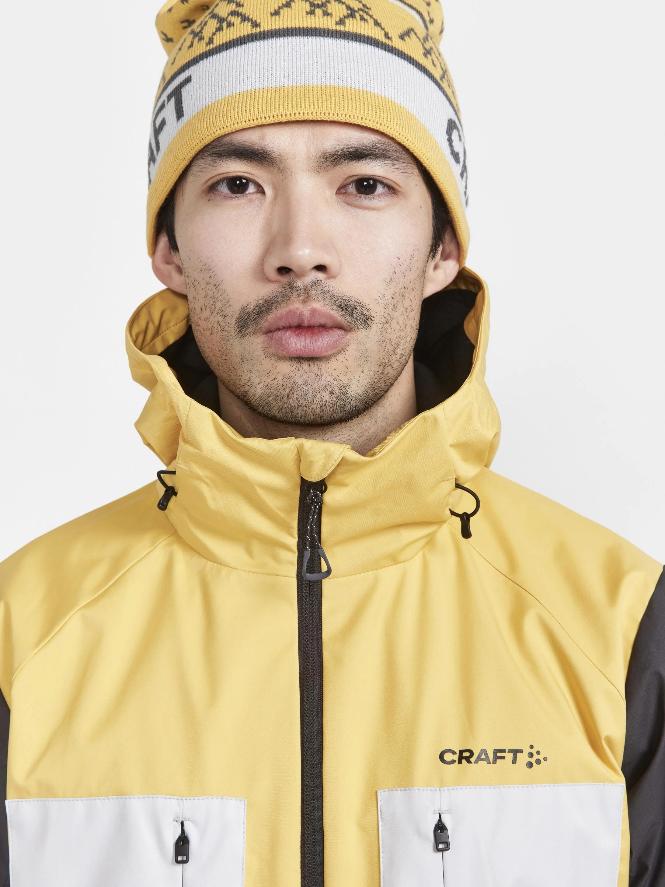 Men's ADV Backcountry Jacket - AMBER-ASH - Image 4