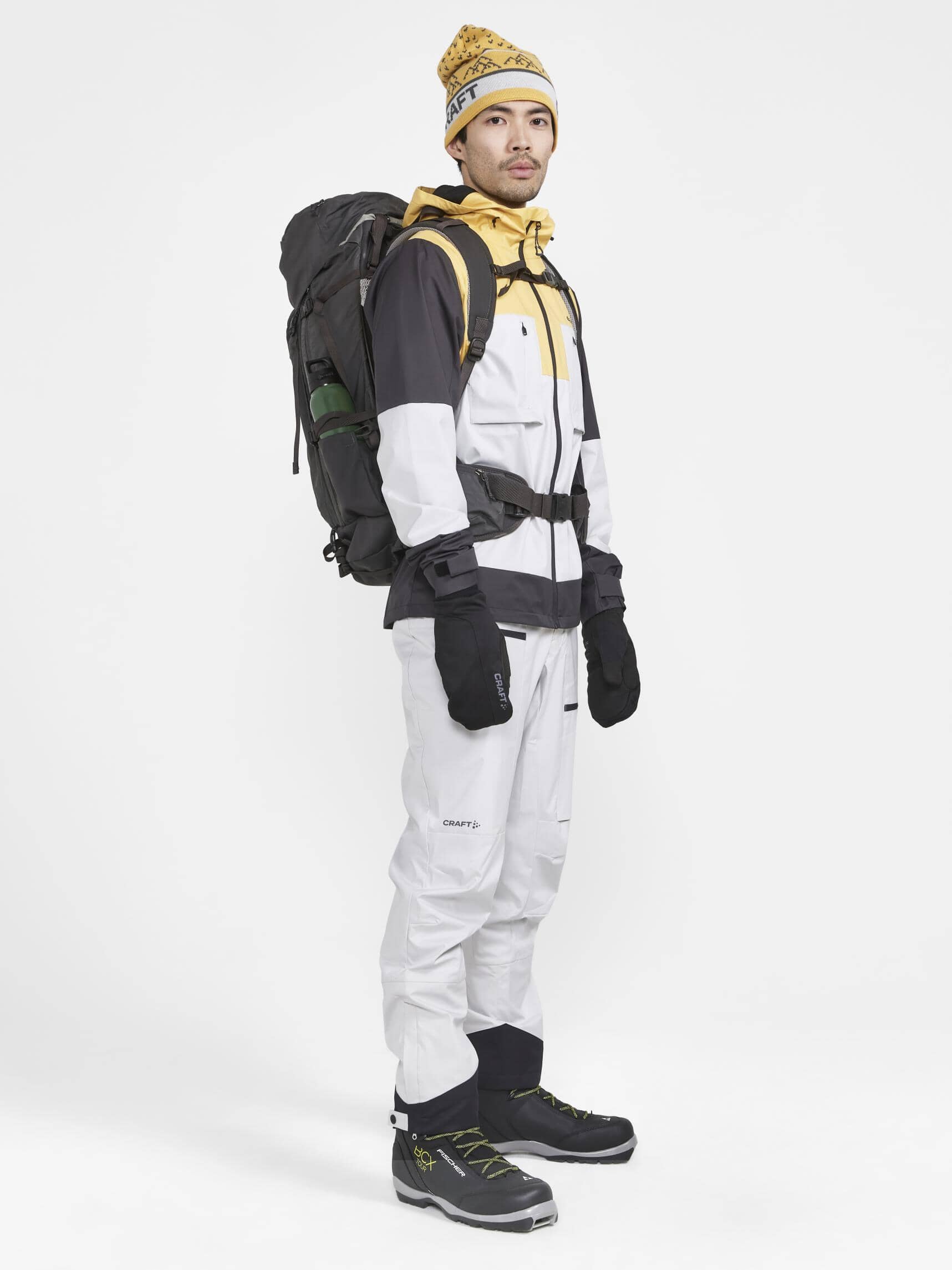 Men's ADV Backcountry Jacket - AMBER-ASH - Image 7