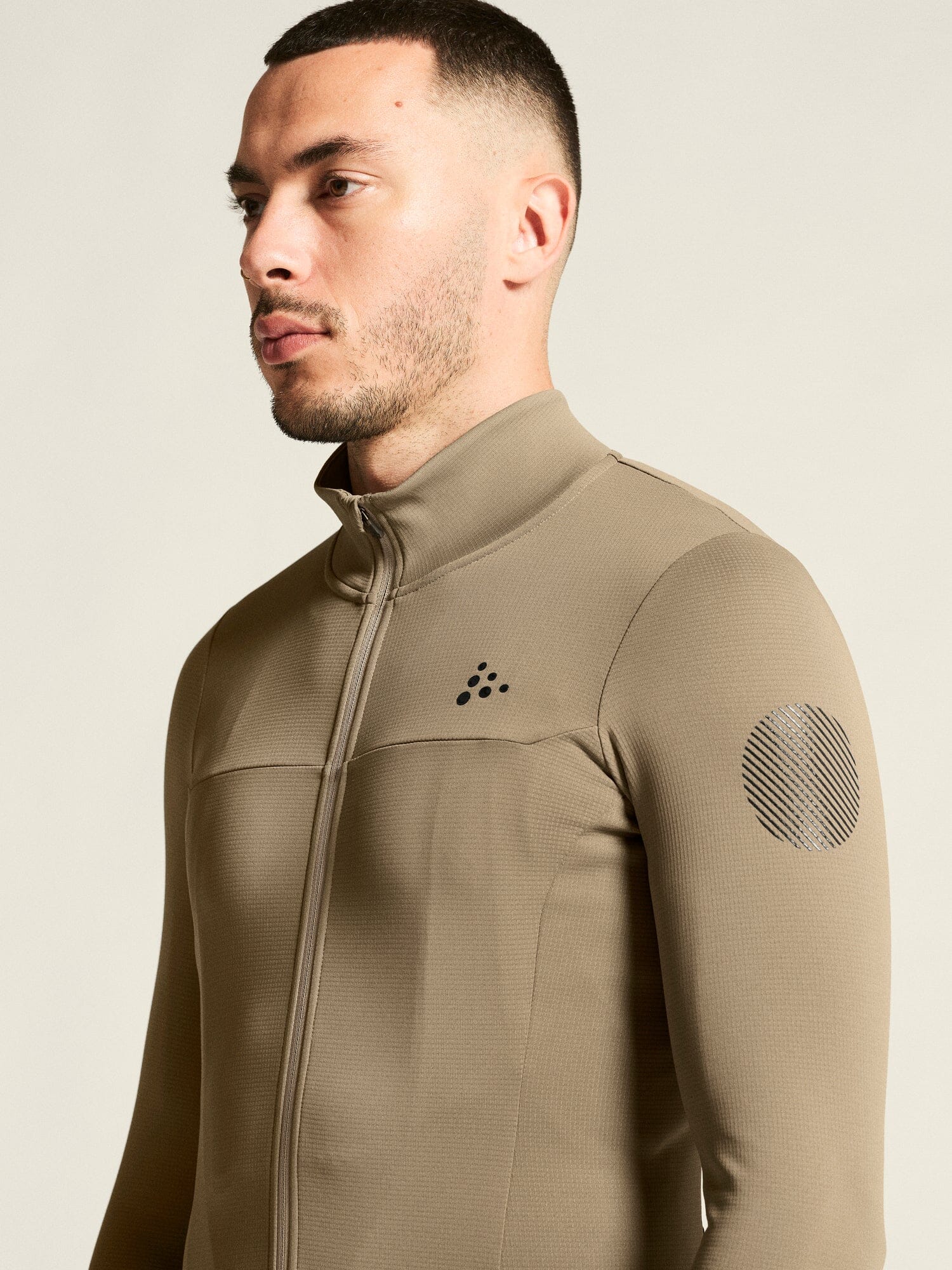 Men's ADV Bike SubZ Longsleeve Jersey - Taupe - Image 3