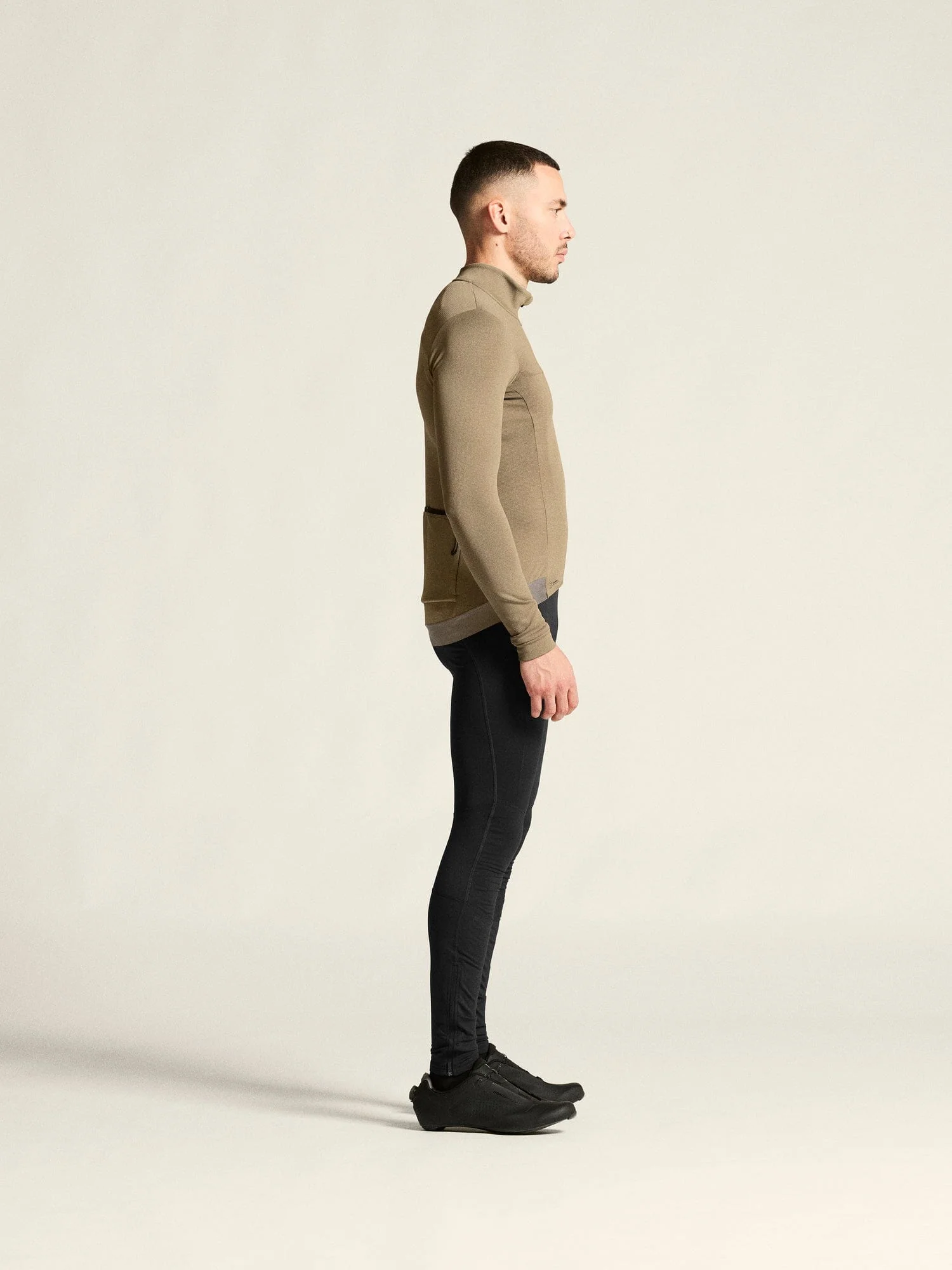 Men's ADV Bike SubZ Longsleeve Jersey - Taupe - Image 6