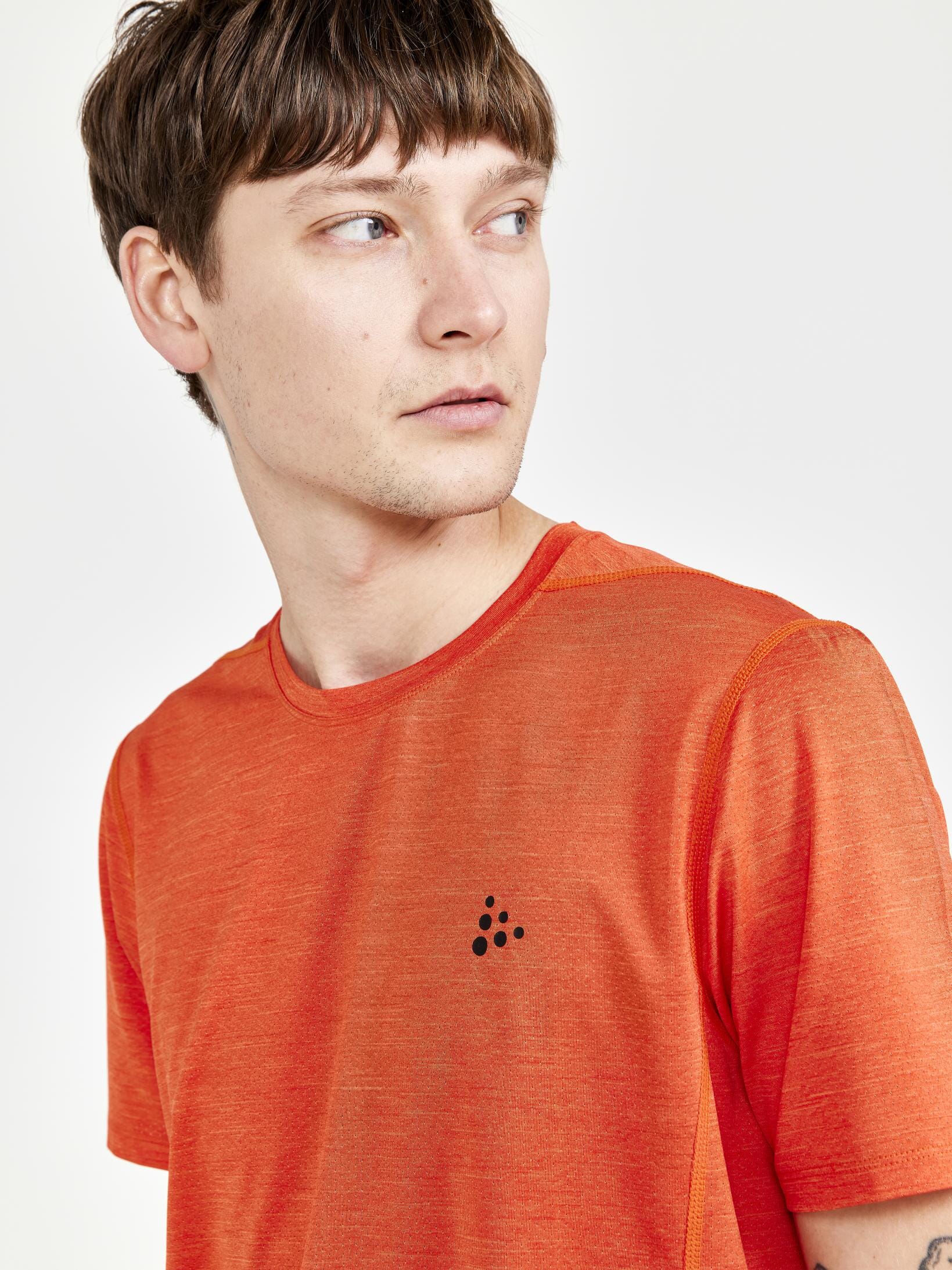 Men's ADV Charge Melange Tee - SOLO-MELANGE - Image 4