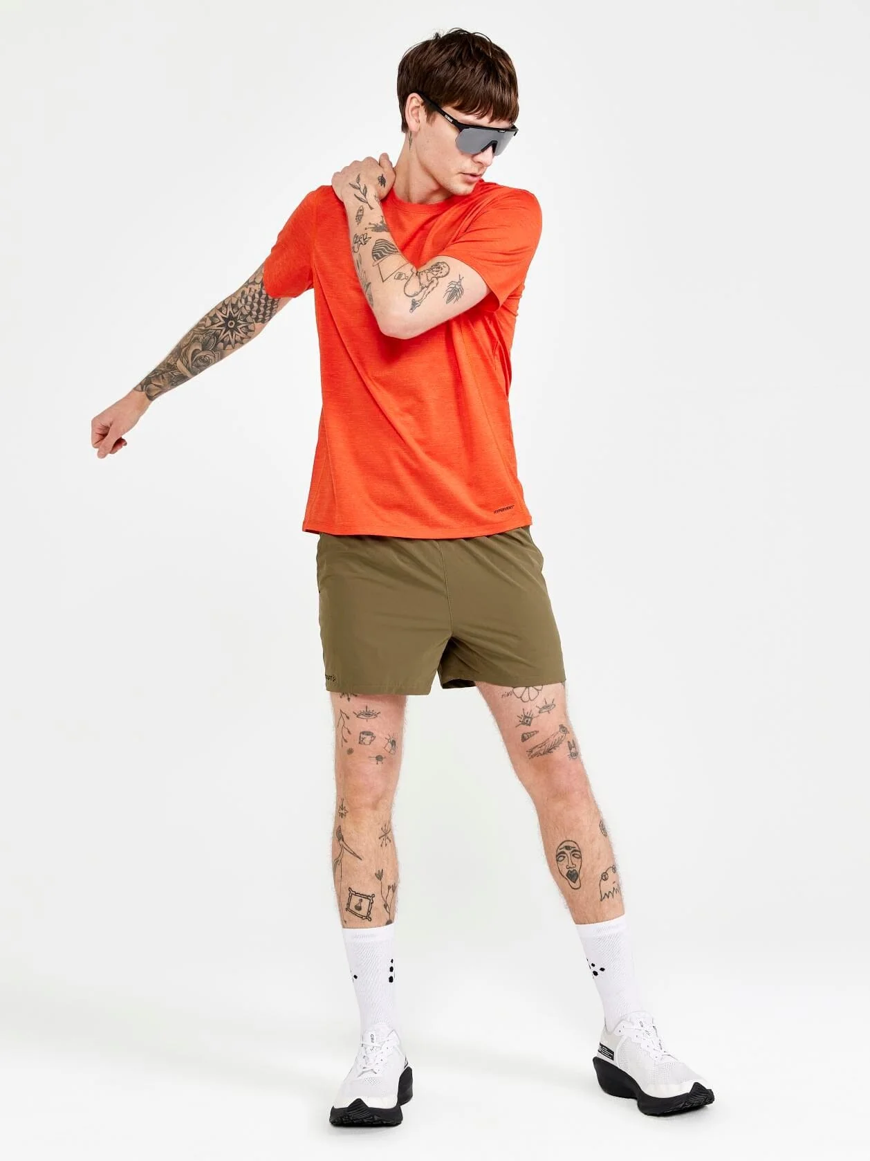 Men's ADV Charge Melange Tee - SOLO-MELANGE - Image 5