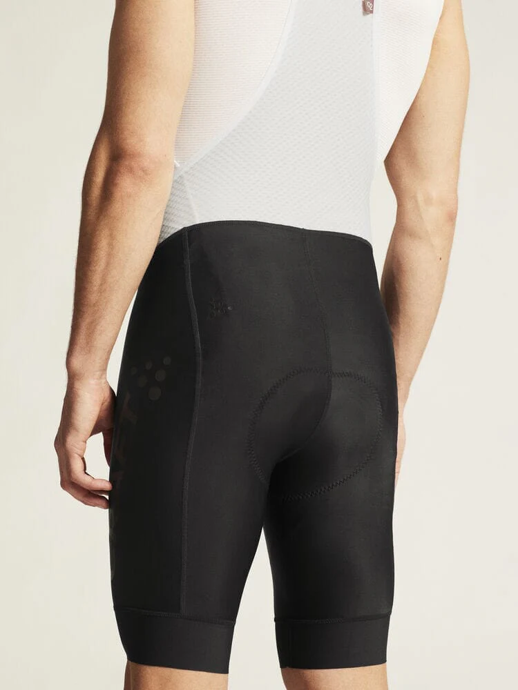 Men's ADV Endur Cycling Bib Shorts - Black/White - Image 5