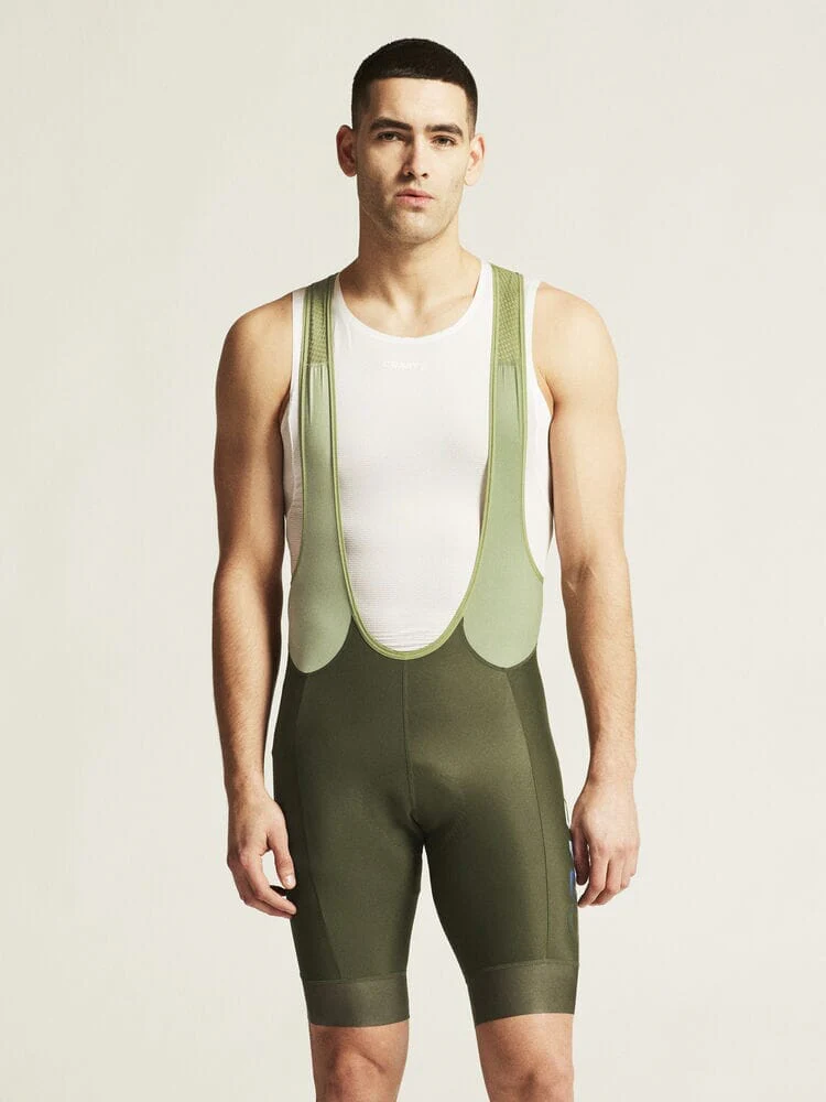 Men's ADV Endur Cycling Bib Shorts - JUNIPER/FOREST GREEN - Image 2