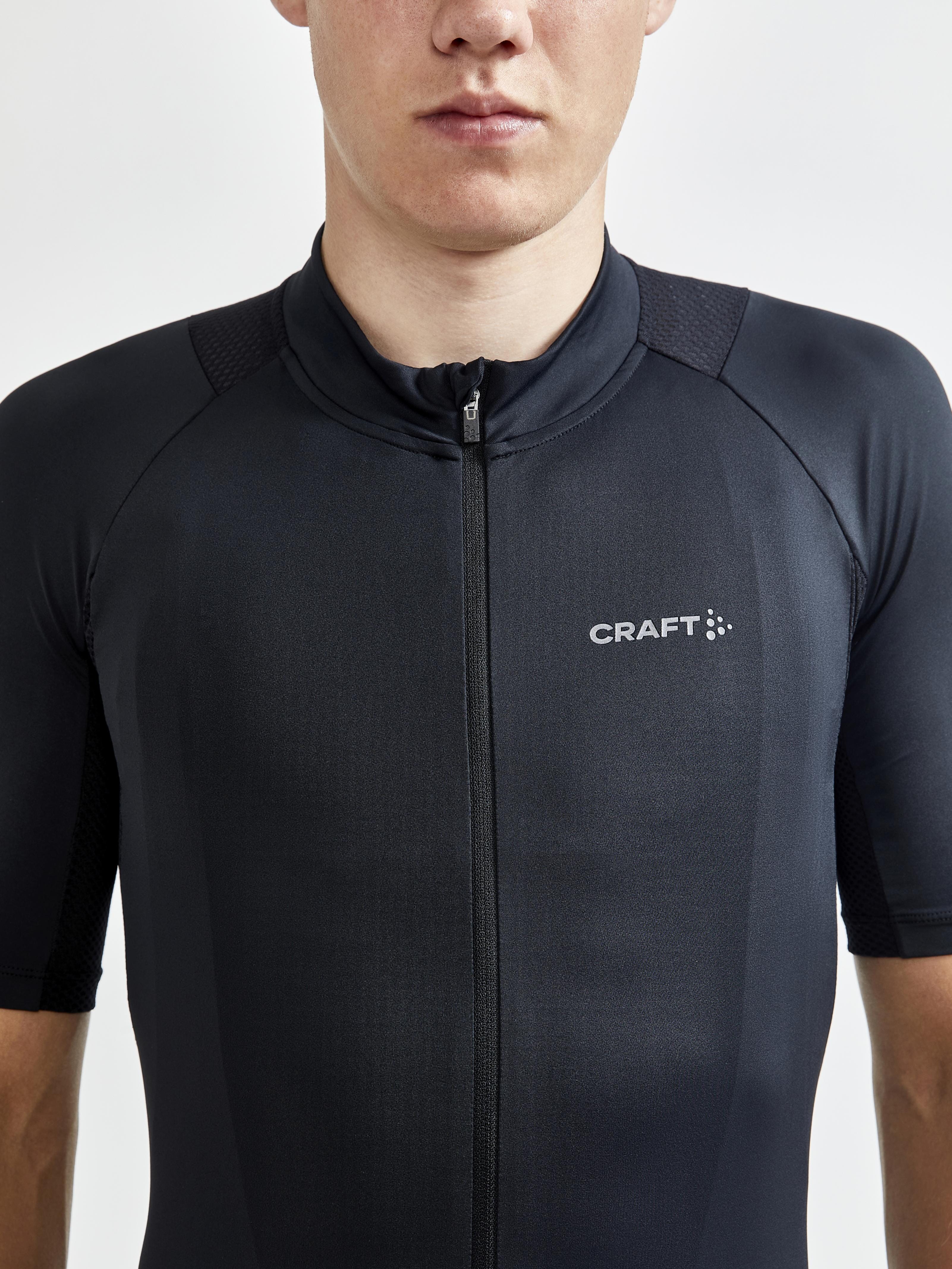 Men's ADV Endur Cycling Jersey - Black - Image 2
