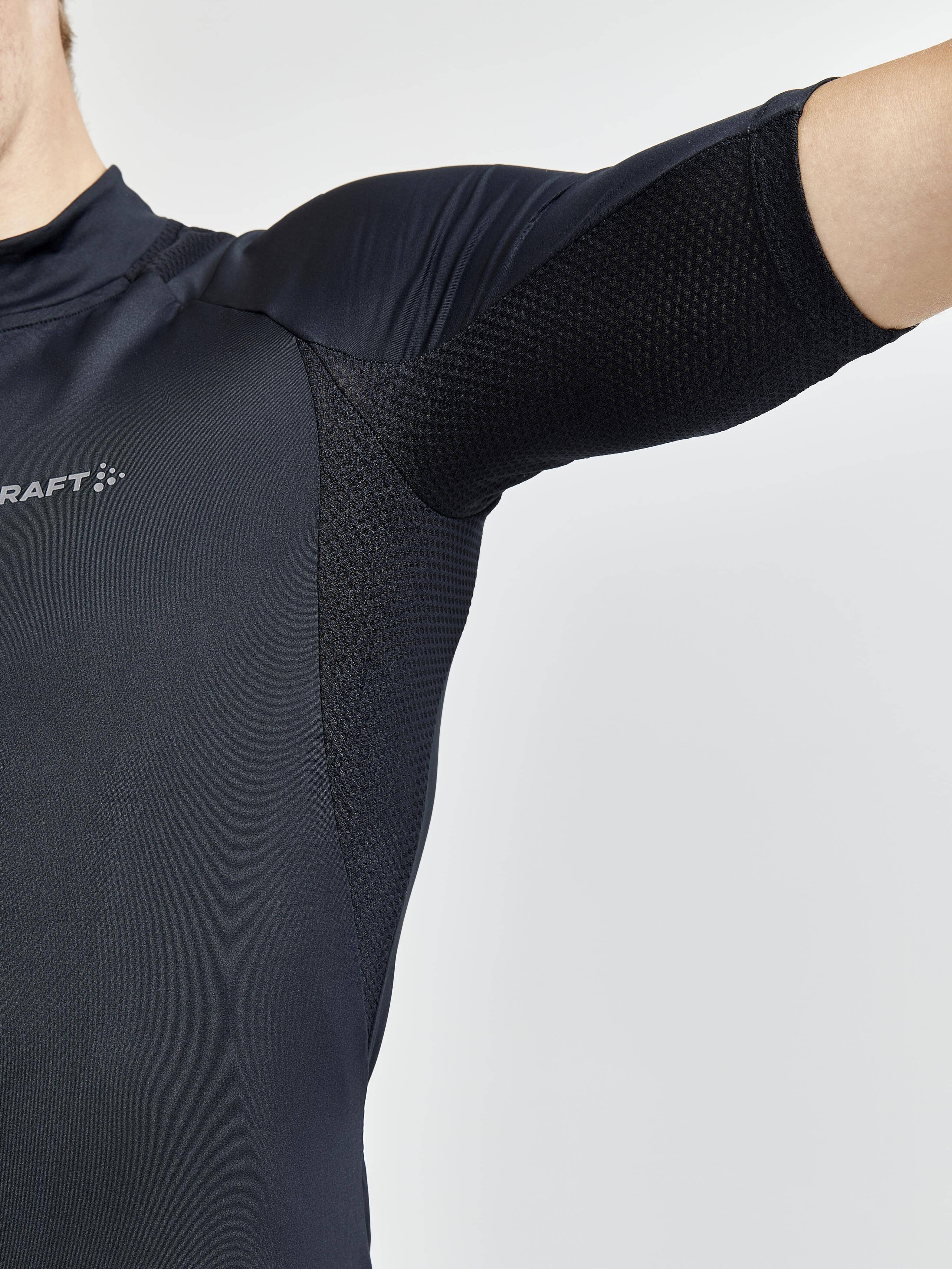 Men's ADV Endur Cycling Jersey - Black - Image 4