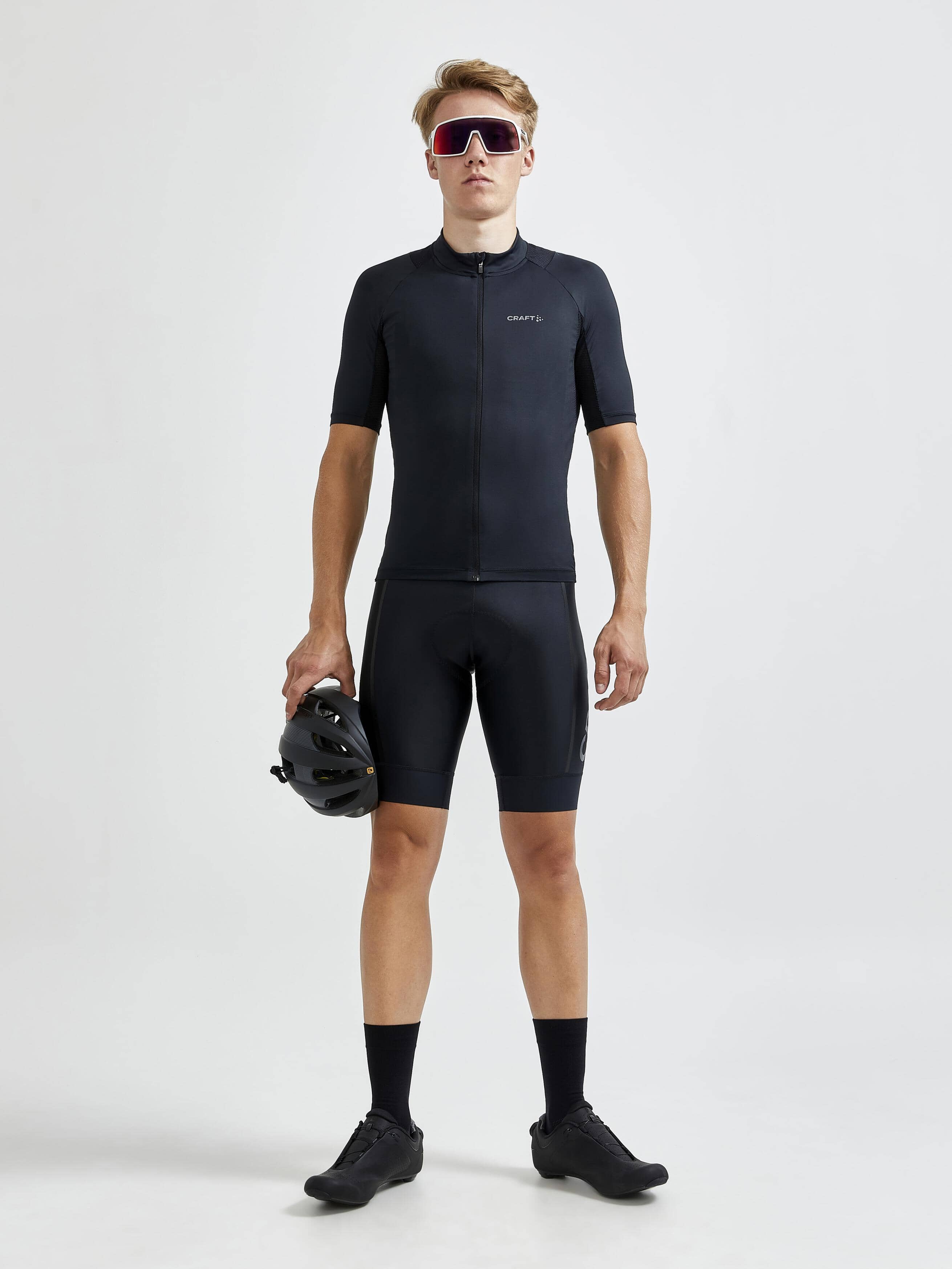 Men's ADV Endur Cycling Jersey - Black - Image 6