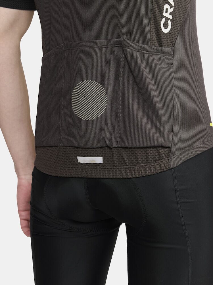 Men's ADV Endur Cycling Jersey - SLATE-BLACK - Image 3