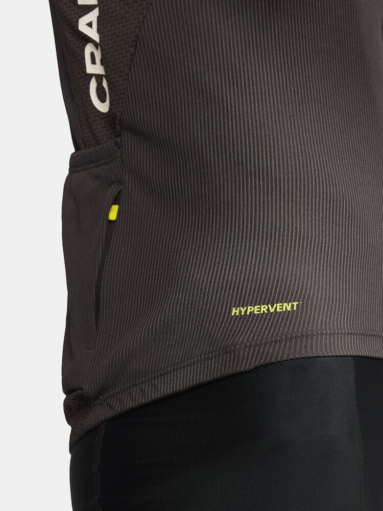 Men's ADV Endur Cycling Jersey - SLATE-BLACK - Image 4