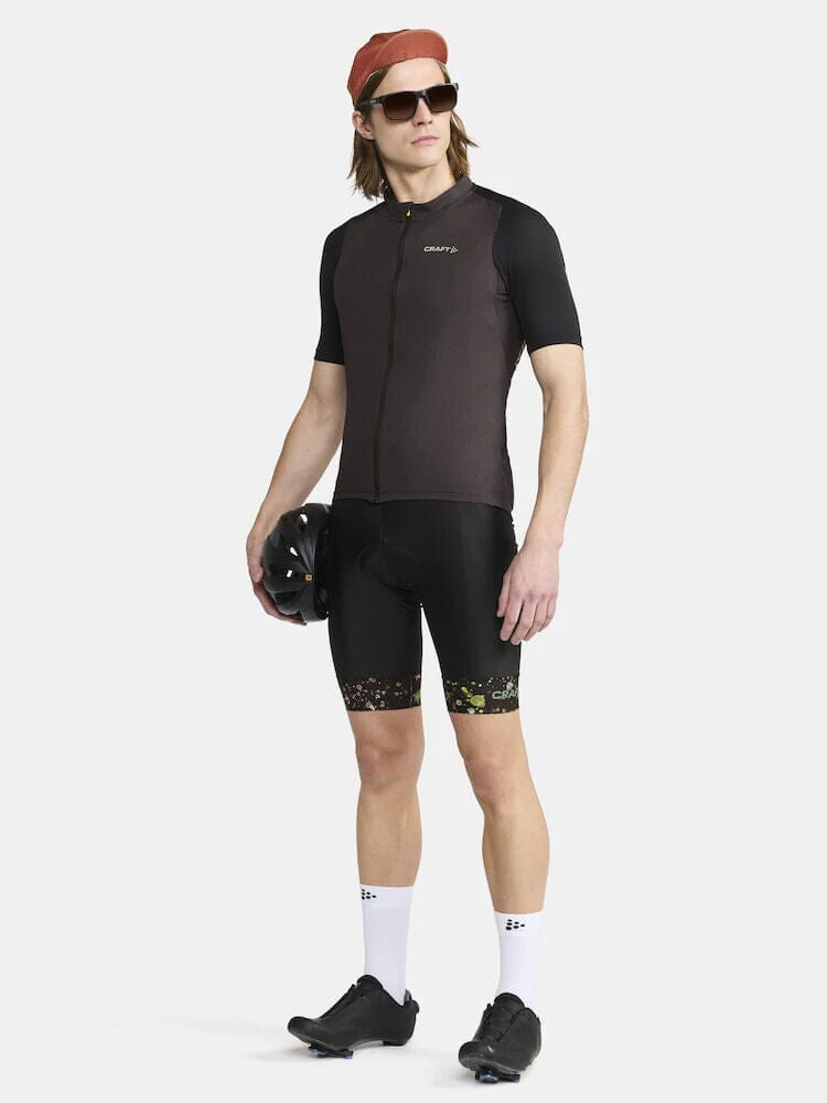 Men's ADV Endur Cycling Jersey - SLATE-BLACK - Image 5