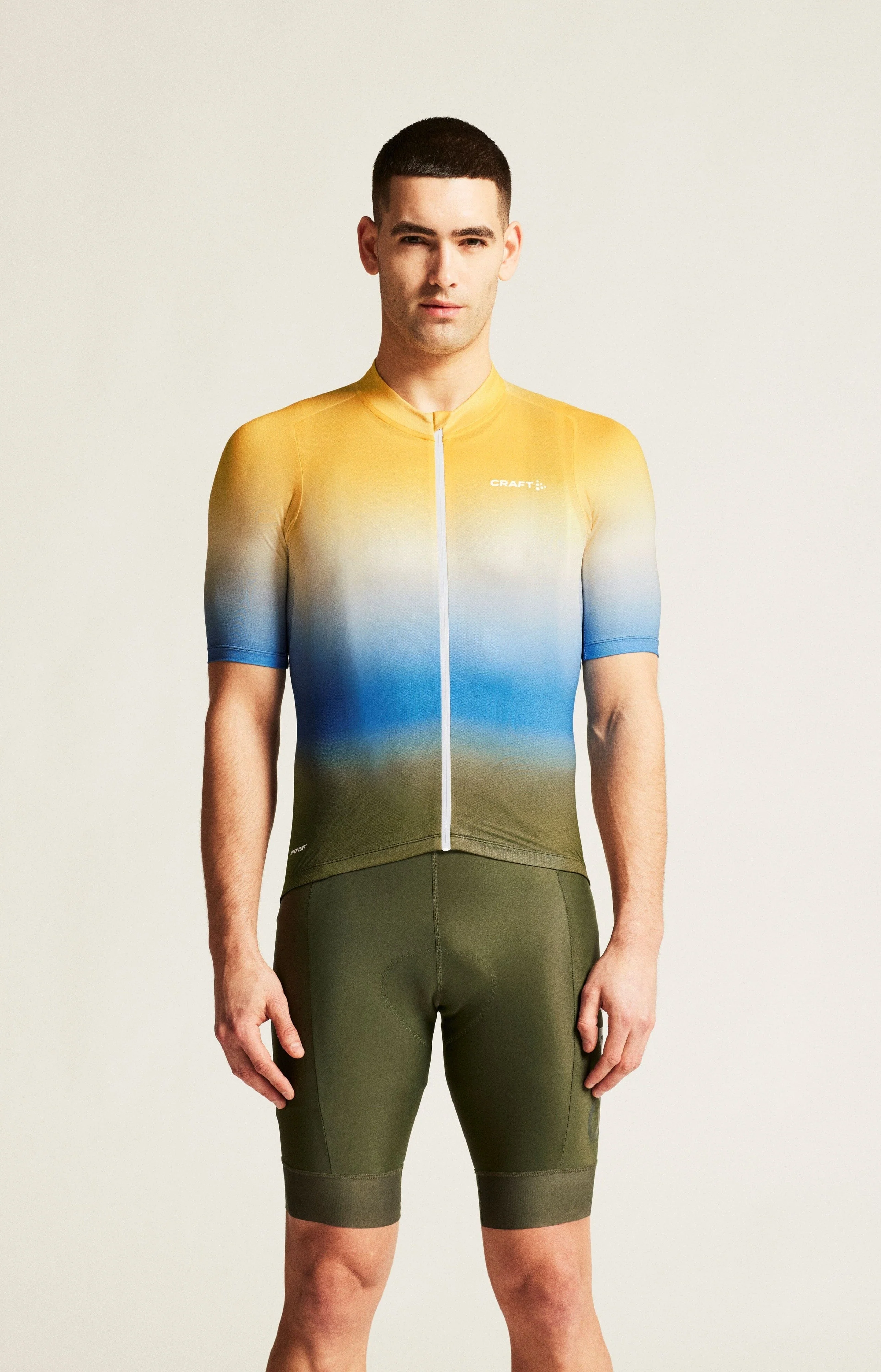 Men's ADV Endur Graphic Cycling Jersey - Juniper/Multi - Image 2