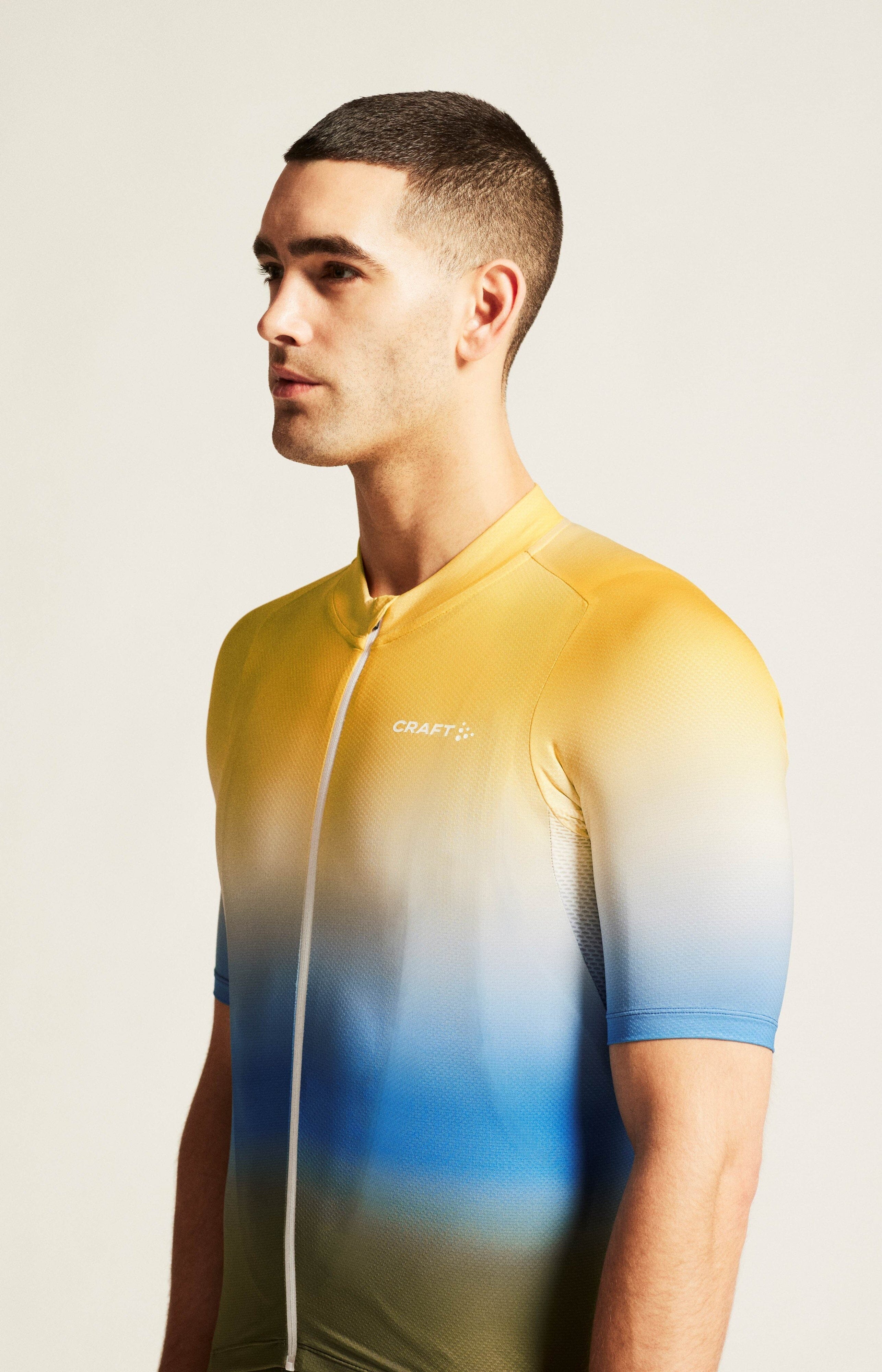 Men's ADV Endur Graphic Cycling Jersey - Juniper/Multi - Image 3