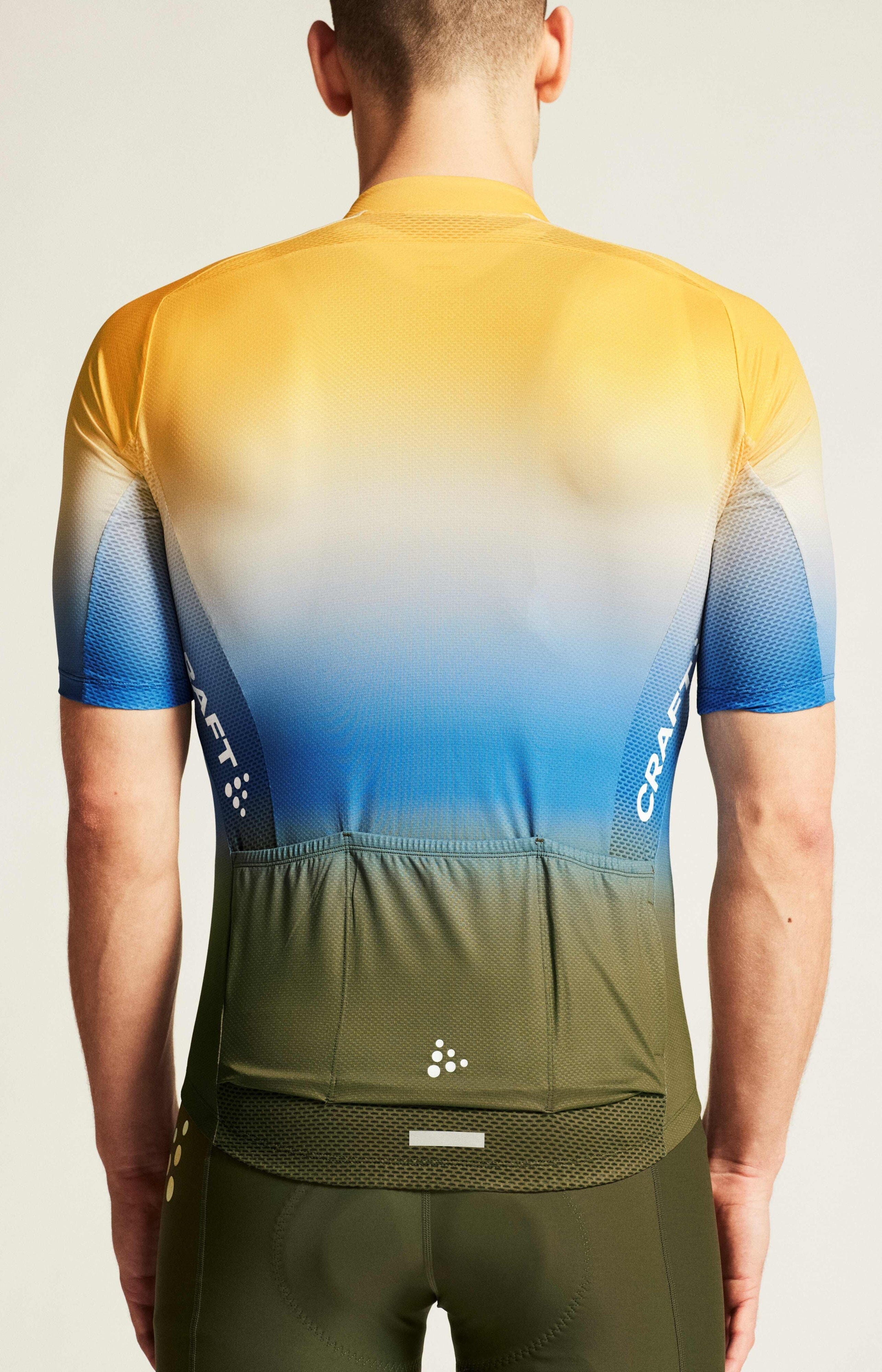 Men's ADV Endur Graphic Cycling Jersey - Juniper/Multi - Image 5