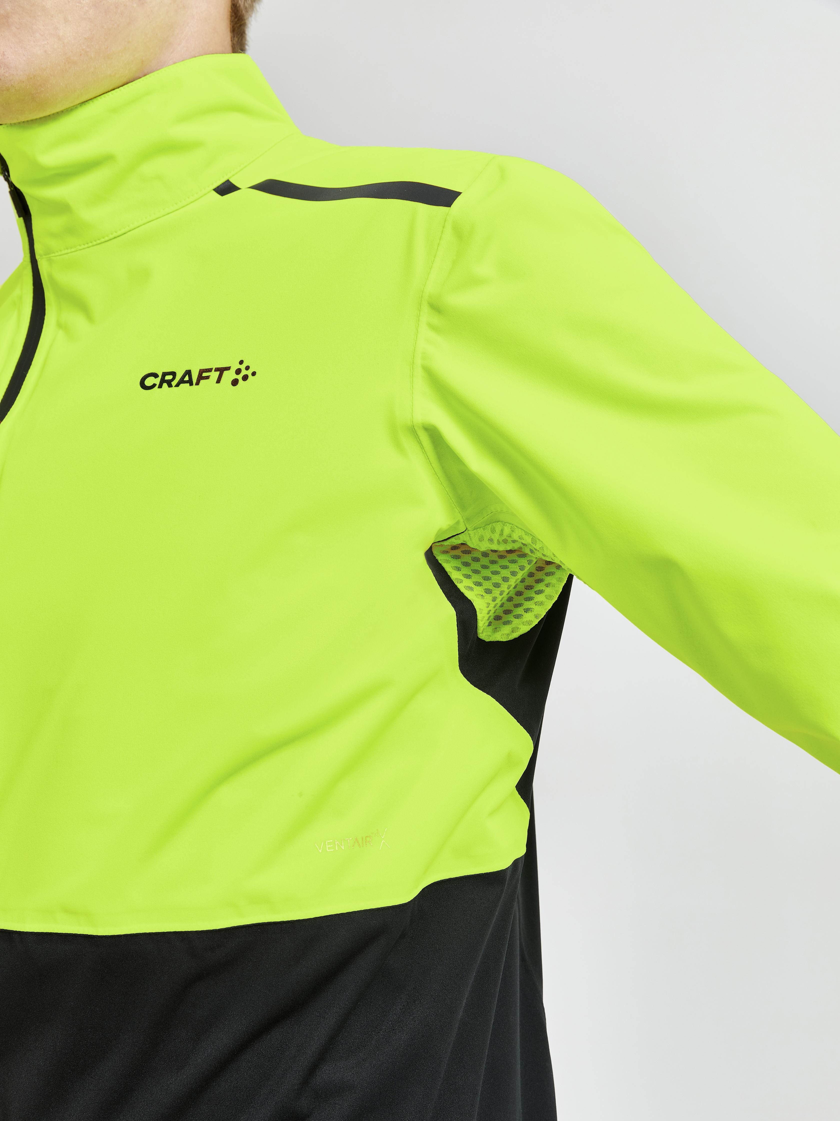 Men's ADV Endur Hydro Cycling Jkt - Flumino/Black - Image 2