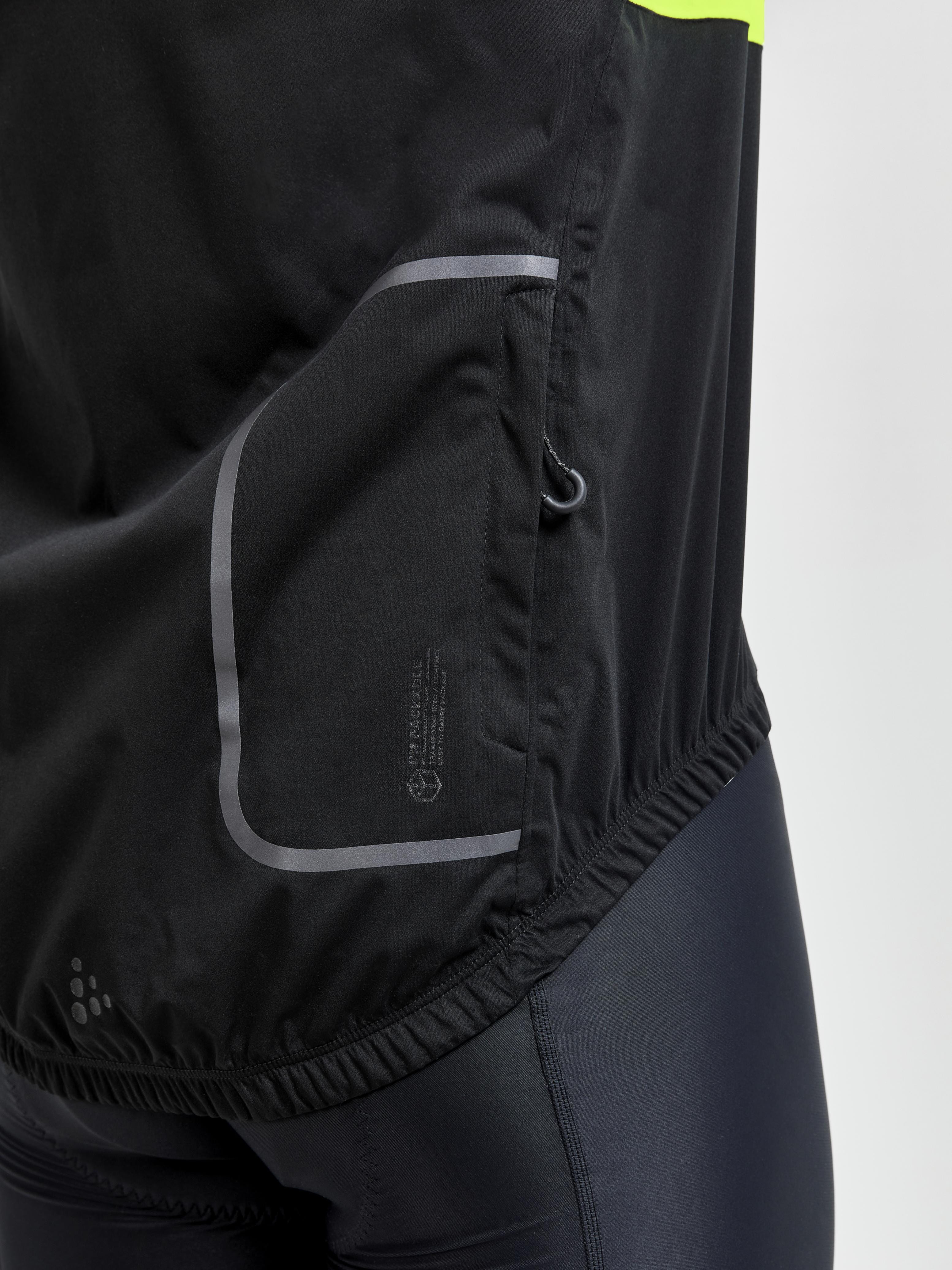 Men's ADV Endur Hydro Cycling Jkt - Flumino/Black - Image 3