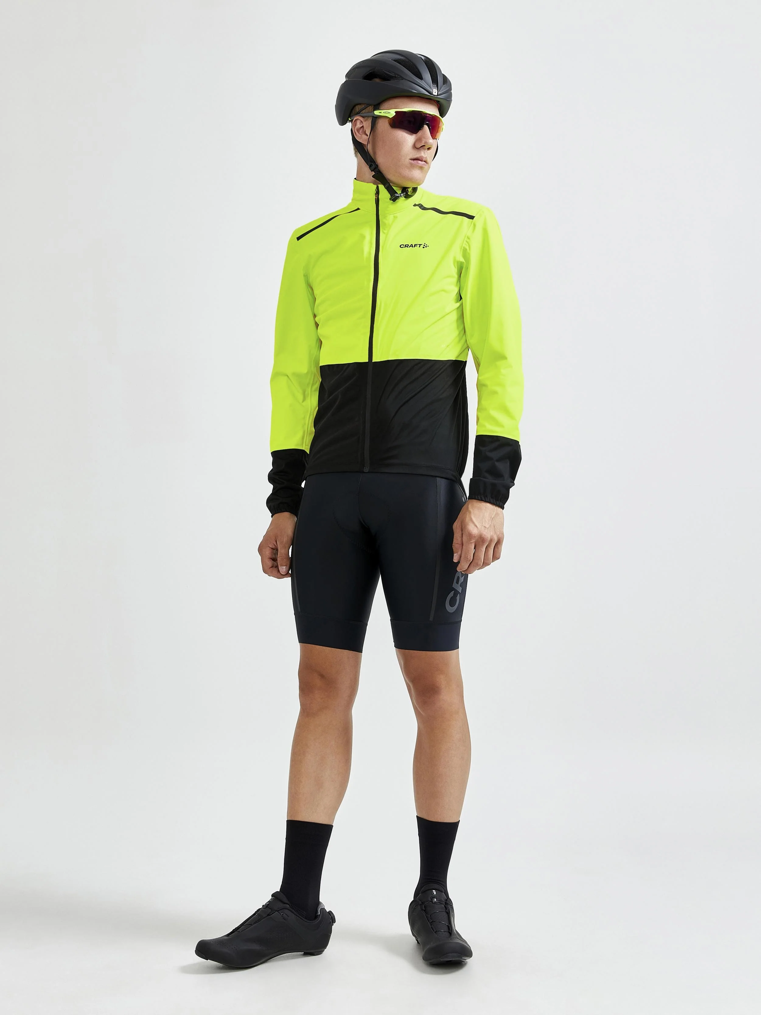Men's ADV Endur Hydro Cycling Jkt - Flumino/Black - Image 4