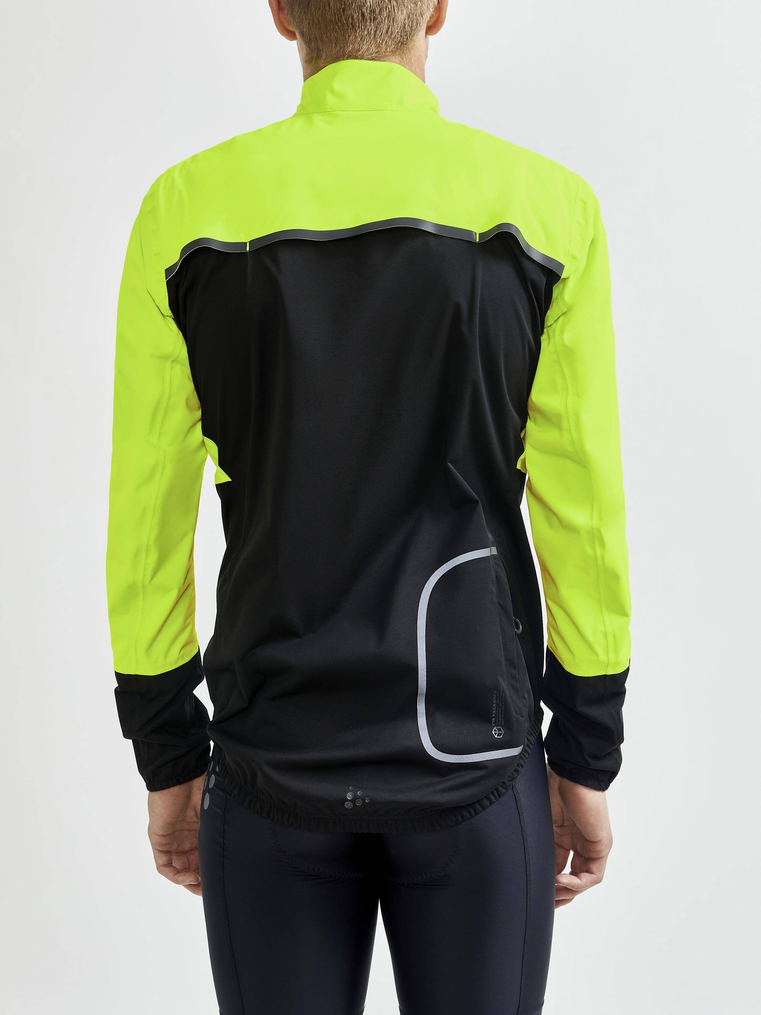 Men's ADV Endur Hydro Cycling Jkt - Flumino/Black - Image 5