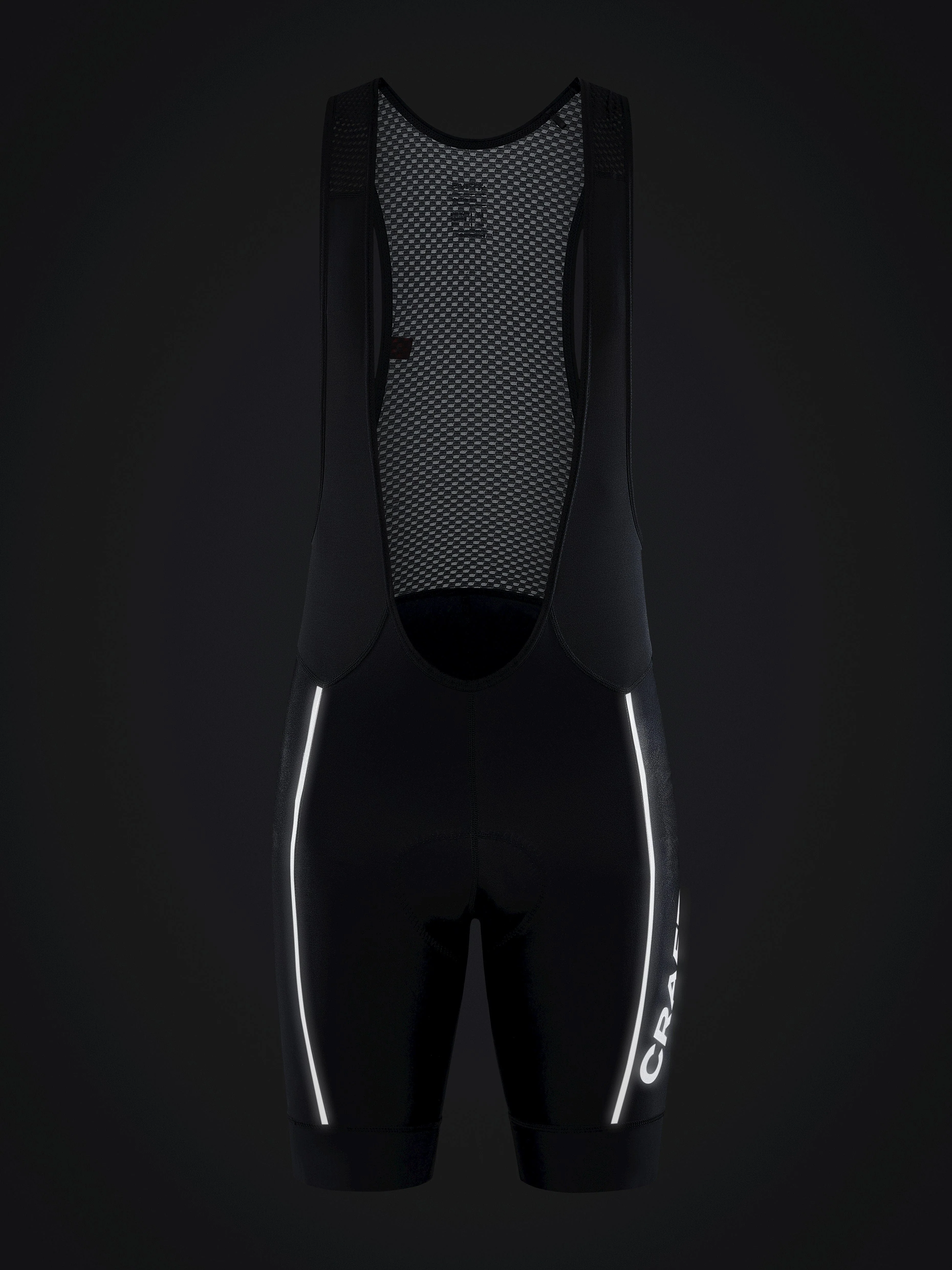 Men's ADV Endur Lumen Cycling Bib Shorts - Black - Image 5