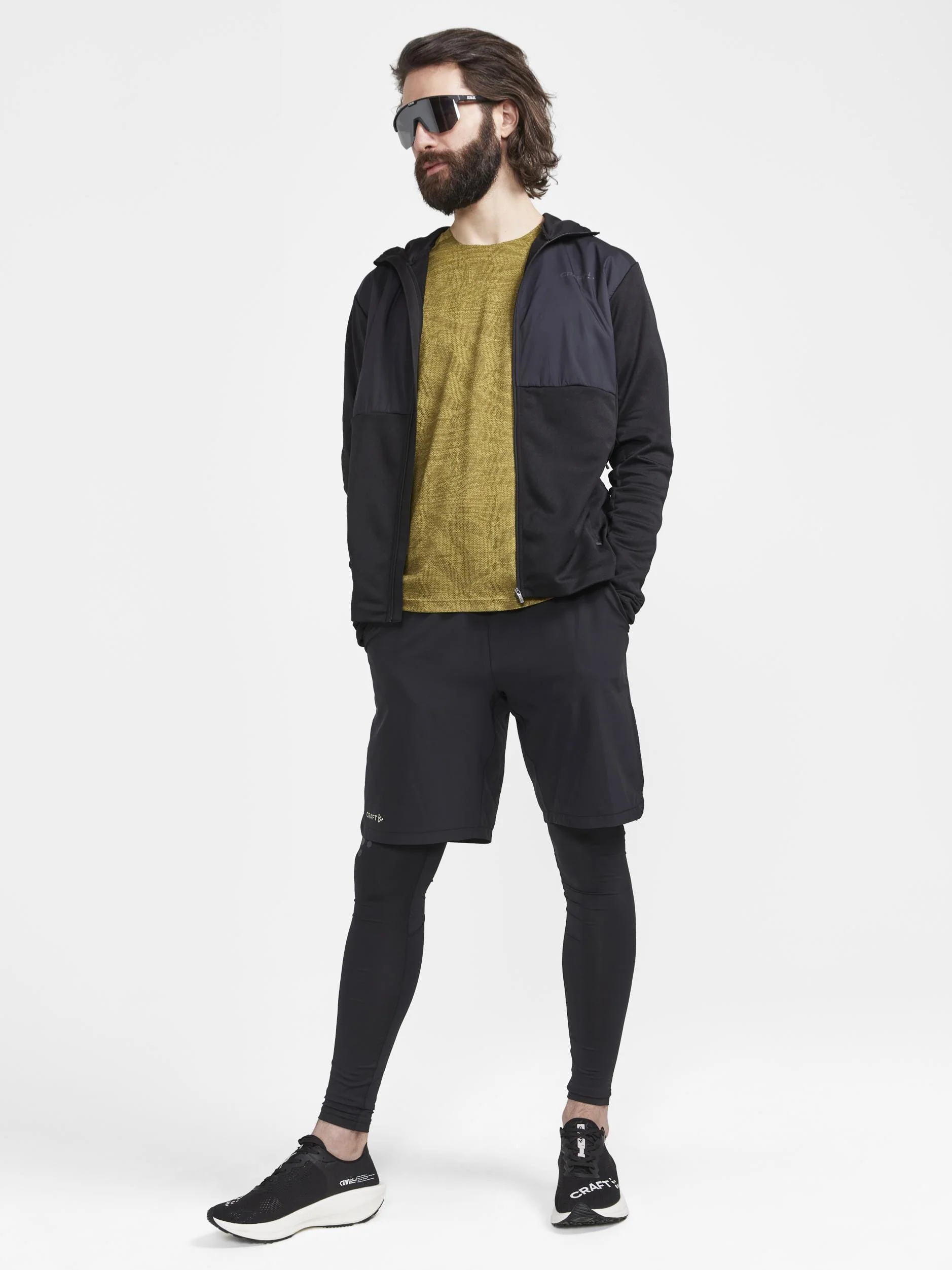 Men's ADV Essence Jersey Hood Jacket - Black - Image 5