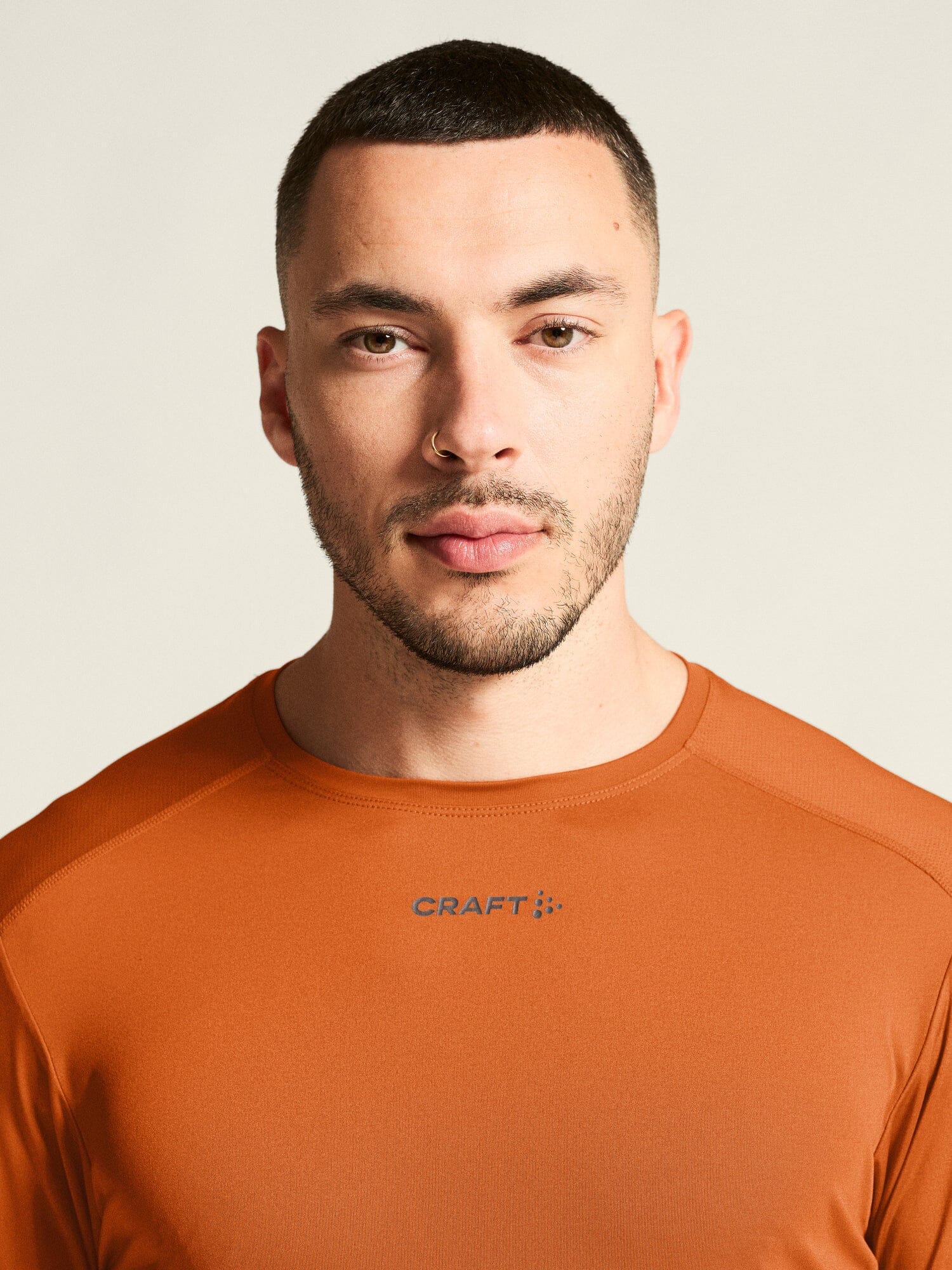 Men's Adv Essence LS Tee 2 - Buff - Image 3
