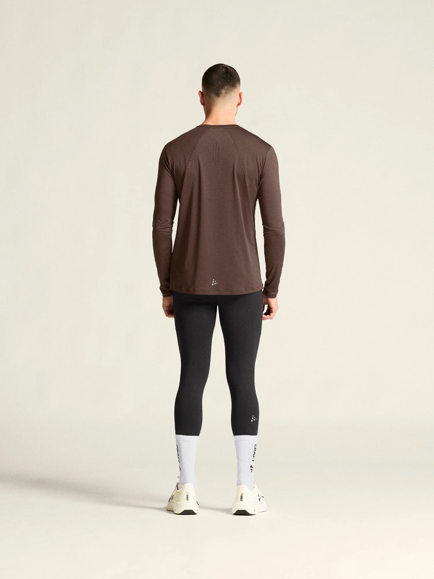 Men's Adv Essence LS Tee 2 - Prune - Image 6